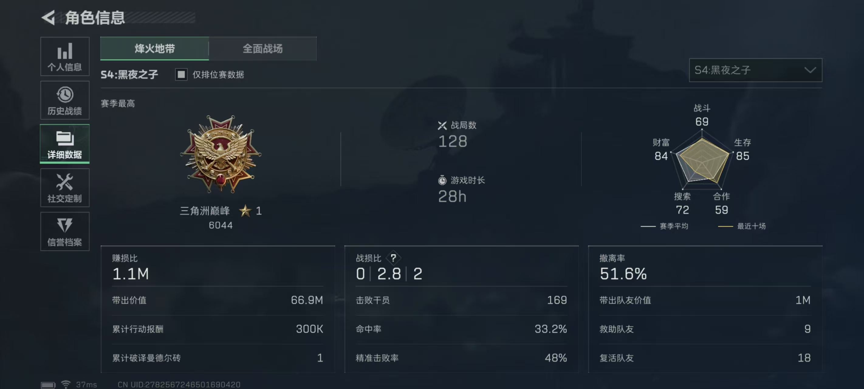 SJZQM348704三角洲行动账号详情图36