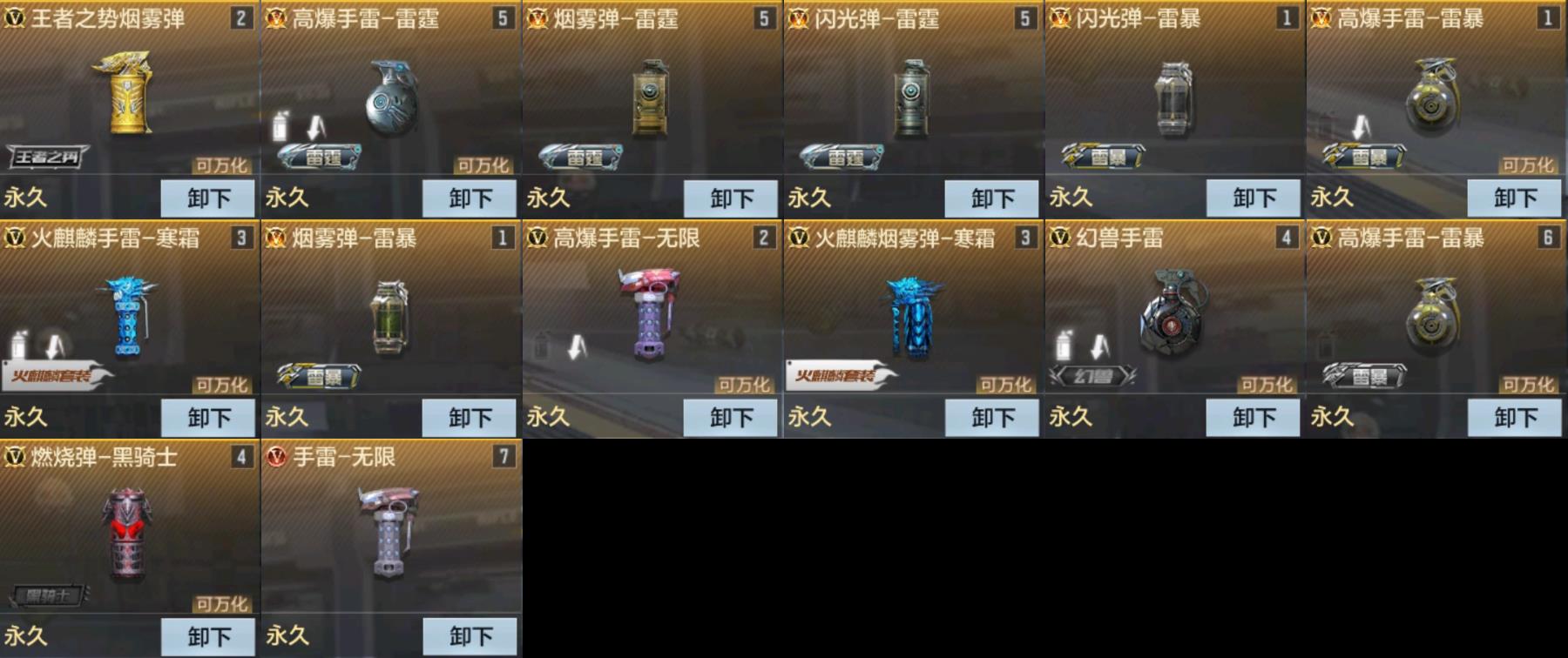 CFMPX329504枪战王者账号详情图8