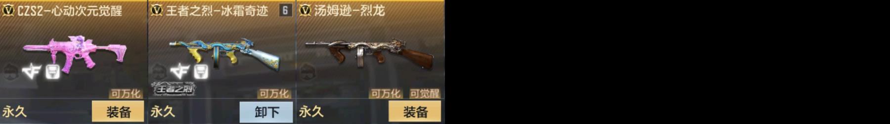 CFMPX322850枪战王者账号详情图3