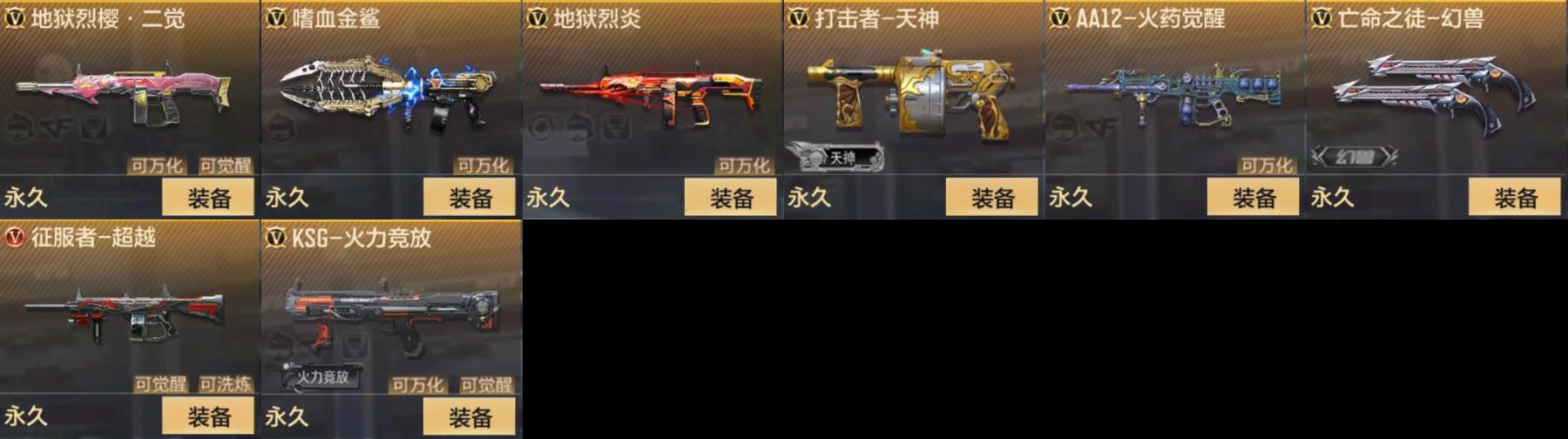 CFMPX322867枪战王者账号详情图9