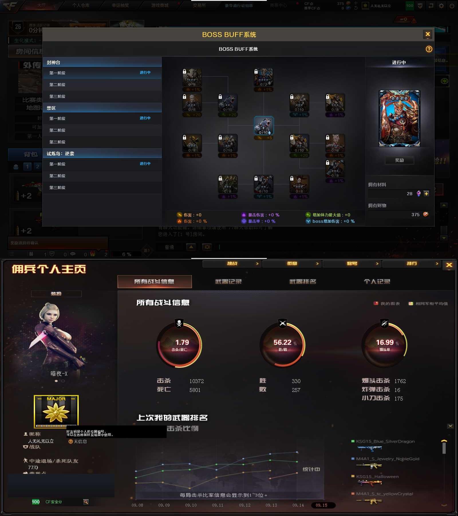 CFPX330725穿越火线账号详情图10