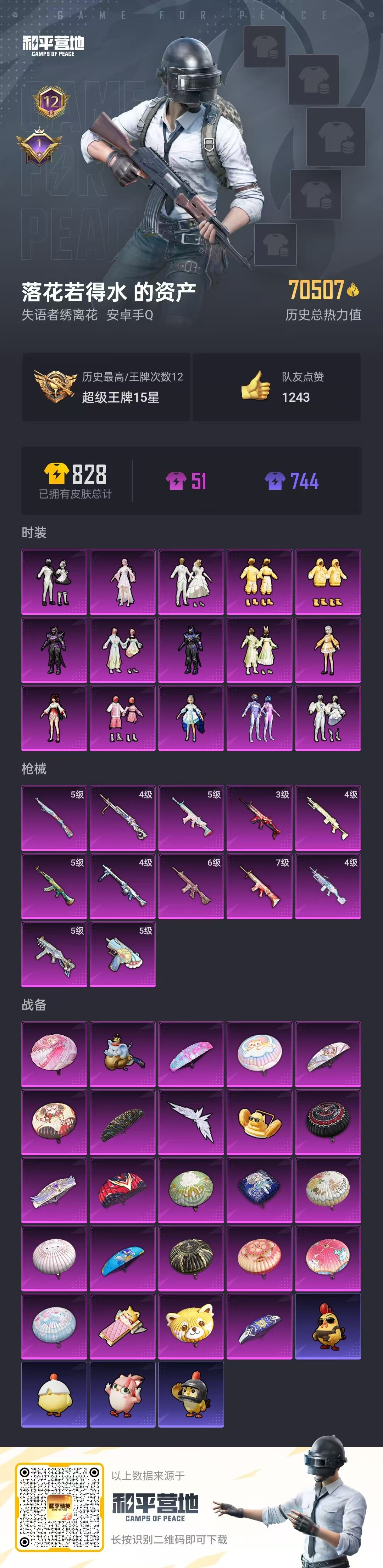 HPQM413129和平精英账号详情图3