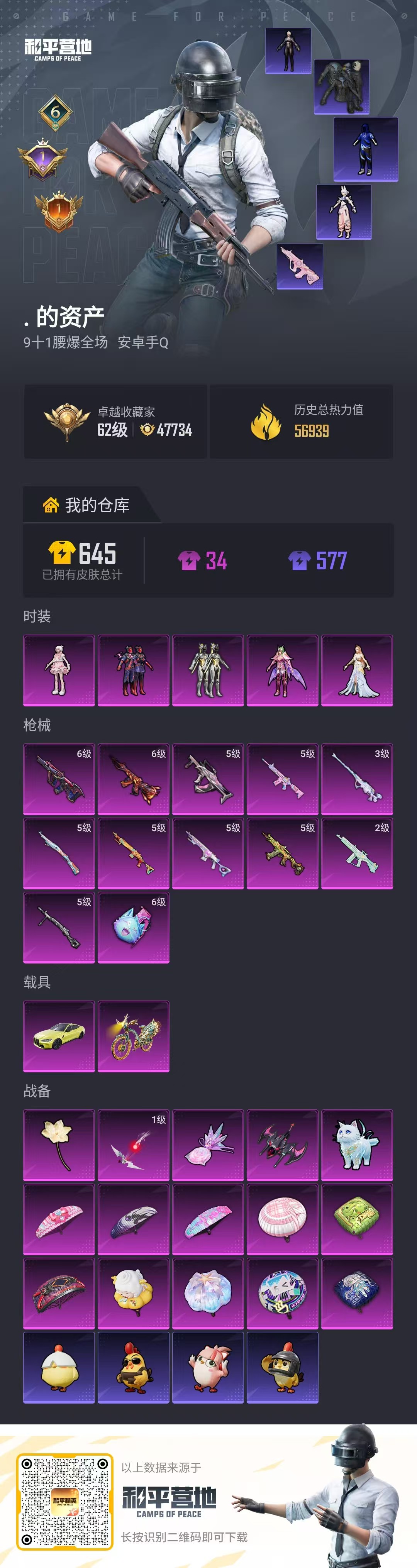 HPQM4176437和平精英账号详情图4 HPQM4176437和平精英账号详情图4