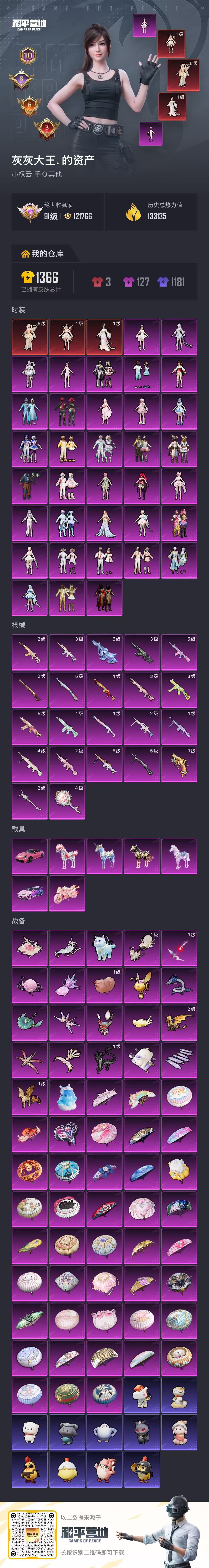 HPCMW4105320和平精英账号详情图8