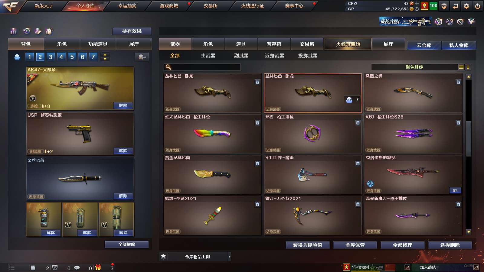 CFPX310289穿越火线账号详情图13