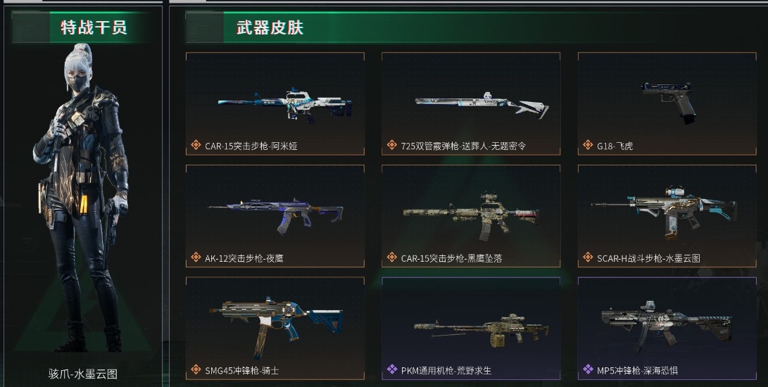 三角洲行动账号QQPX_2062259-46M 2076K哈夫币 115枪皮 36级通行证等级 60行动等级 22战场等级  高级安全箱(2X3)已开【套装】 水墨云图套 飞虎套  【安全箱】 高级安全箱(2