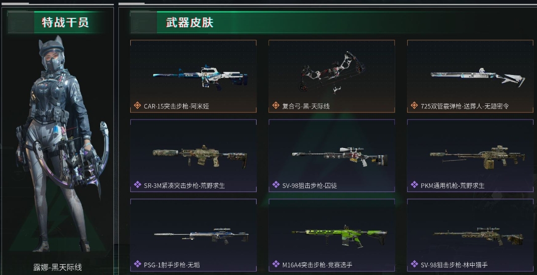 三角洲行动账号QQ140M 108000K哈夫币 65枪皮 61级限定通行证等级 60行动等级 1战场等级  高级安全箱(2X3)已开【套装】 黑-天际线套  【安全箱】 高级安全箱(2