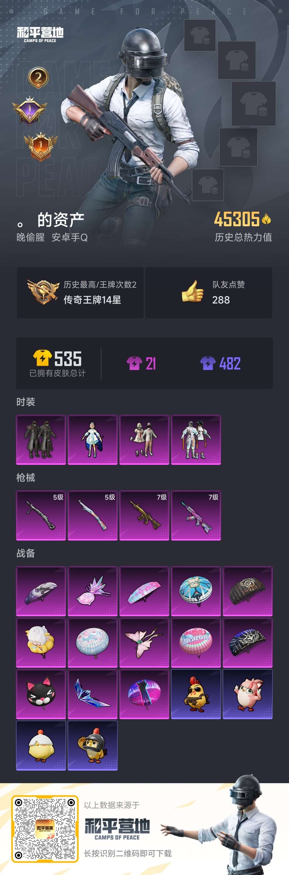 HPCMW4133429和平精英账号详情图3