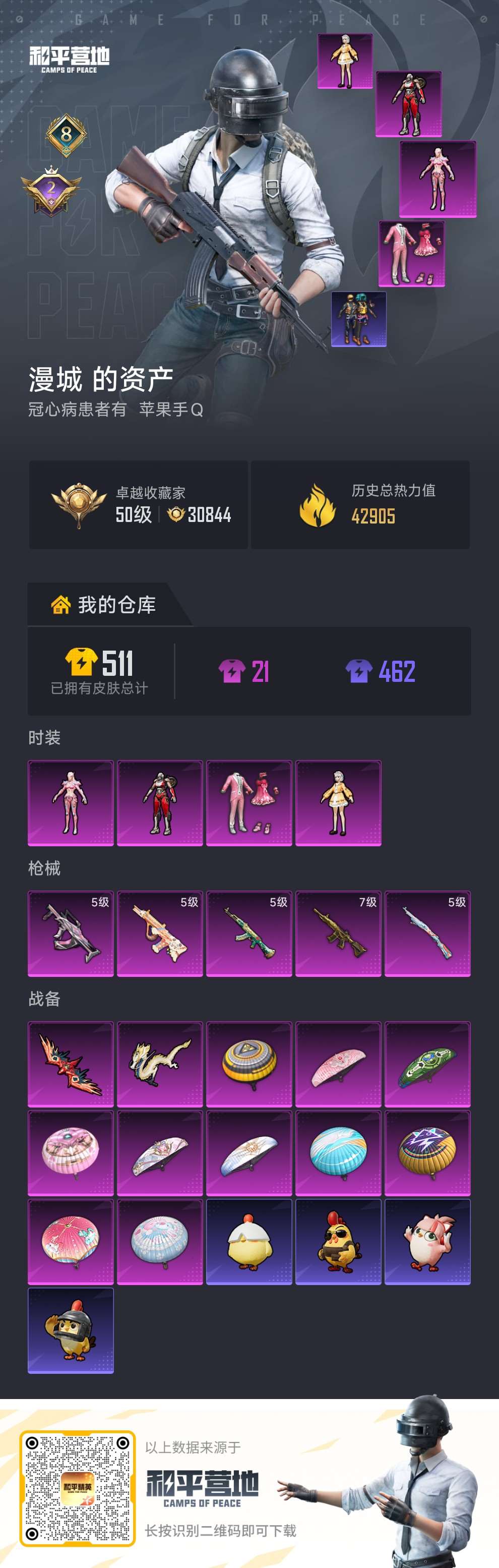 HPQM4138646和平精英账号详情图2