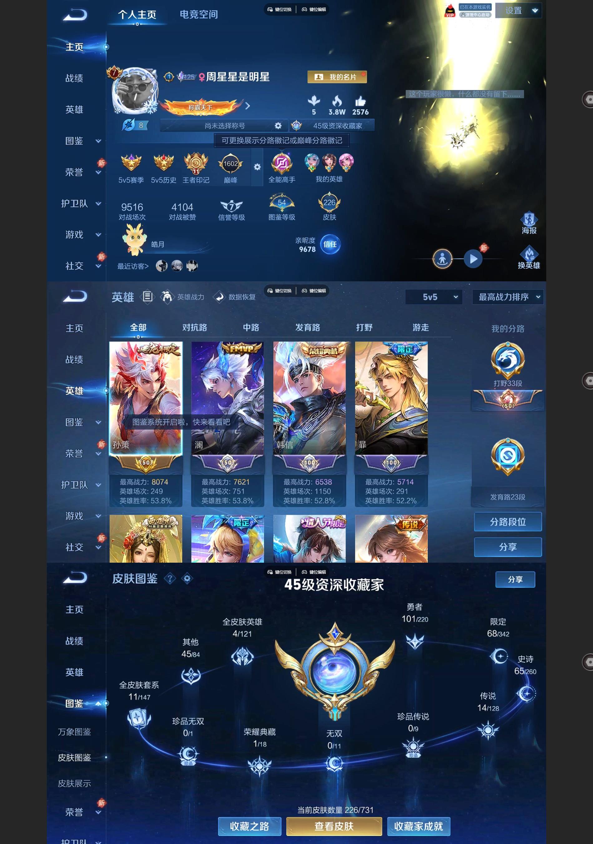 WZQM3370753王者荣耀账号详情图2