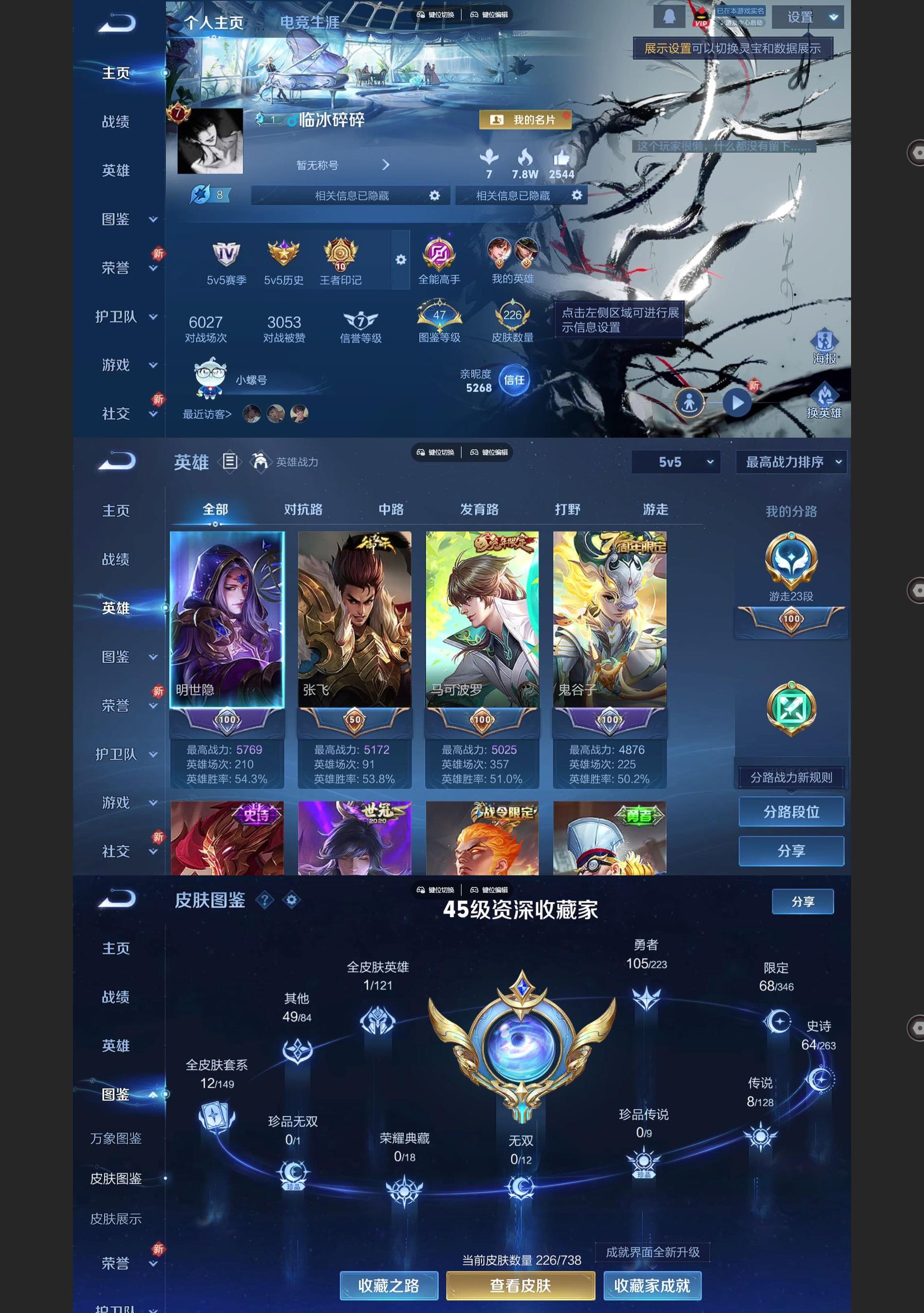 WZQM3363295王者荣耀账号详情图2 WZQM3363295王者荣耀账号详情图2