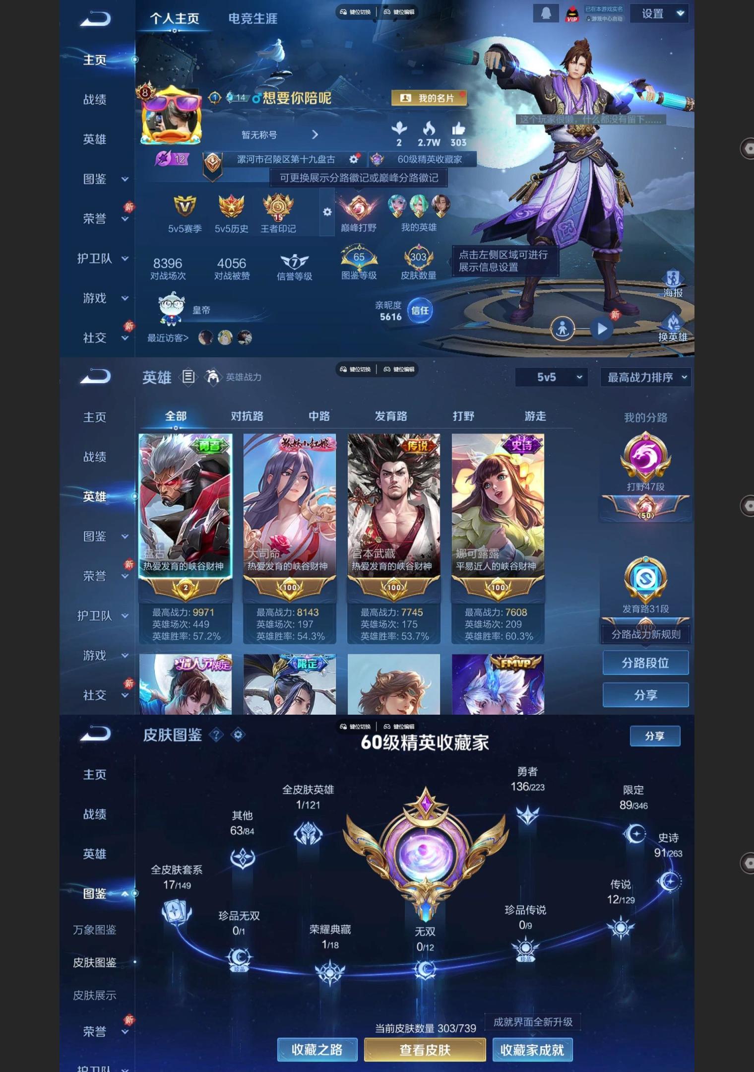 WZQM3375534王者荣耀账号详情图3