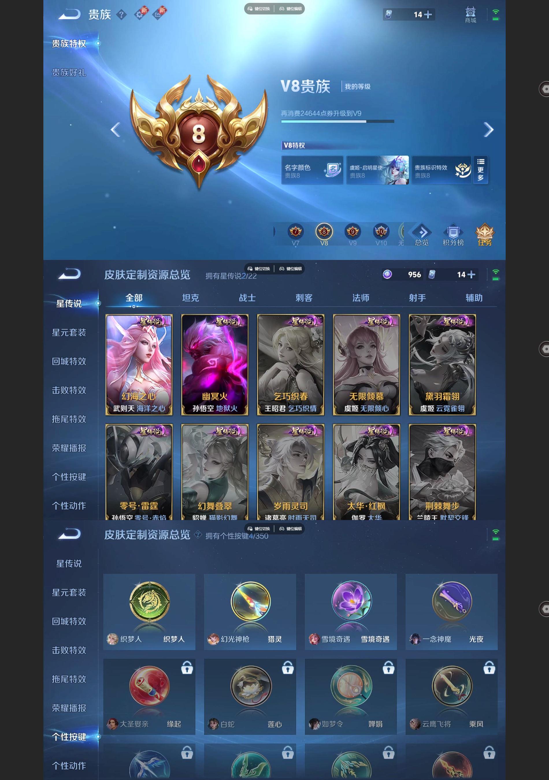 WZQM3372790王者荣耀账号详情图8