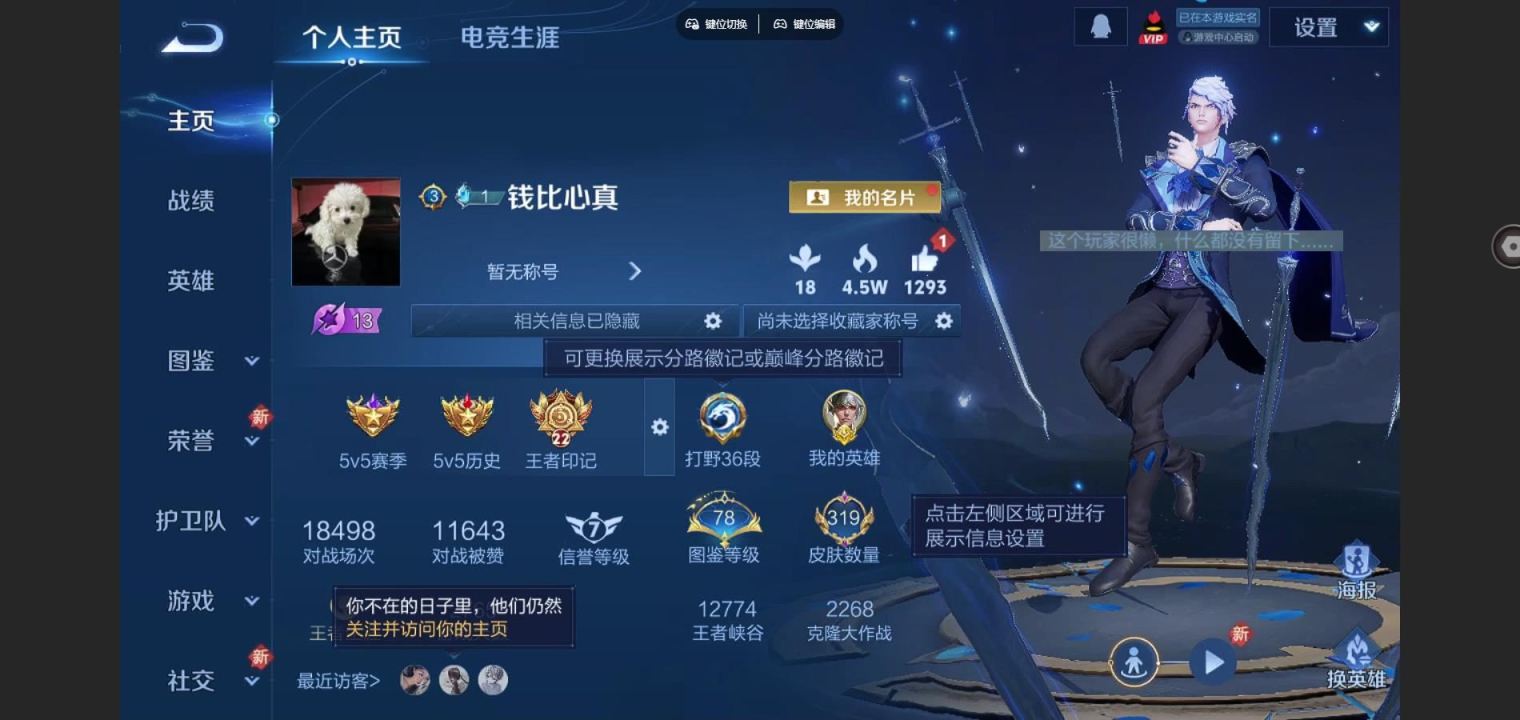 王者荣耀账号安卓QQ2金标 高渐离 嬴政 白虎志 神威 冰封战神 天魔缭乱 安卓Q-V8-319皮肤2典藏21传说3星元