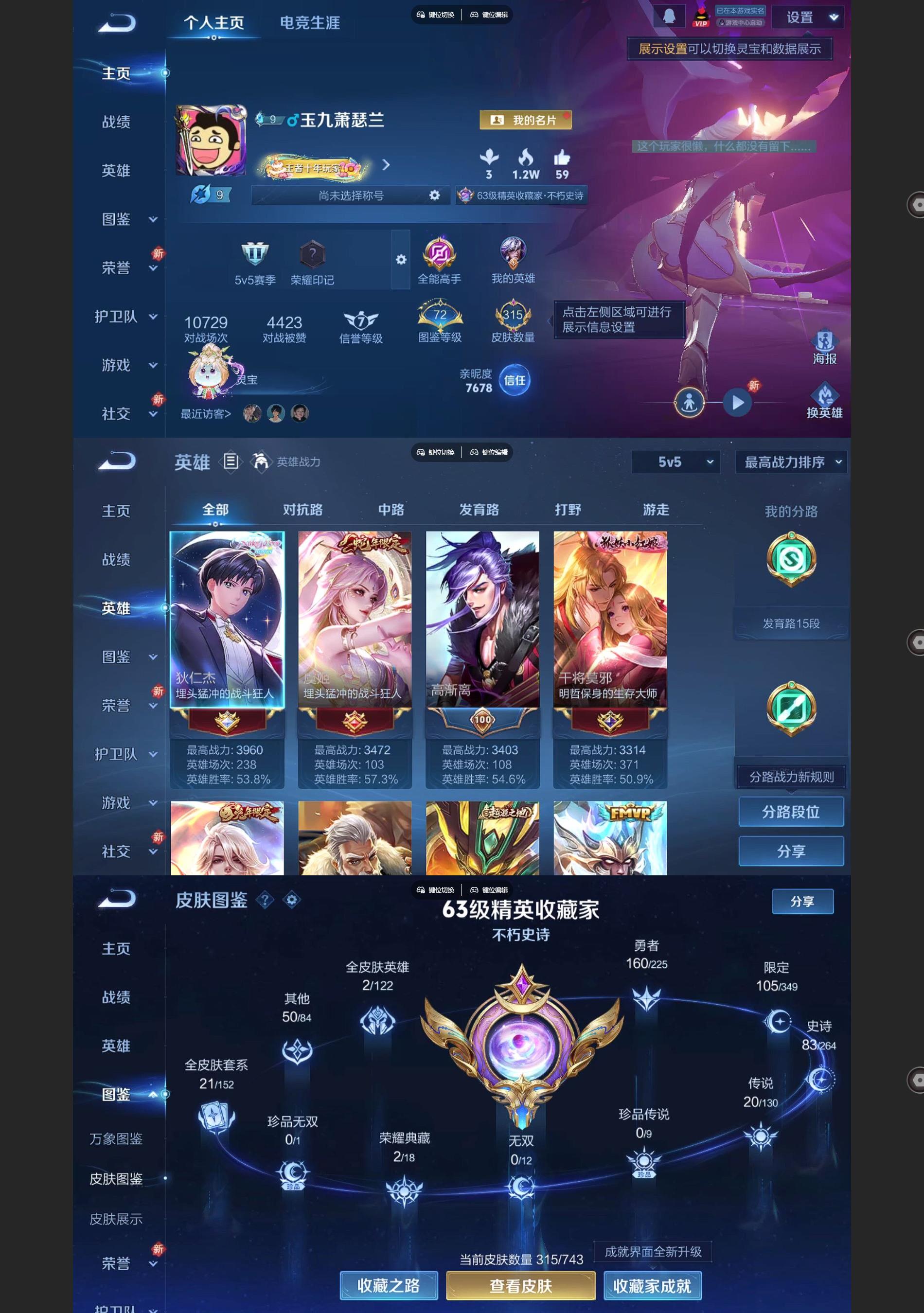 WZQM3374679王者荣耀账号详情图2 WZQM3374679王者荣耀账号详情图2