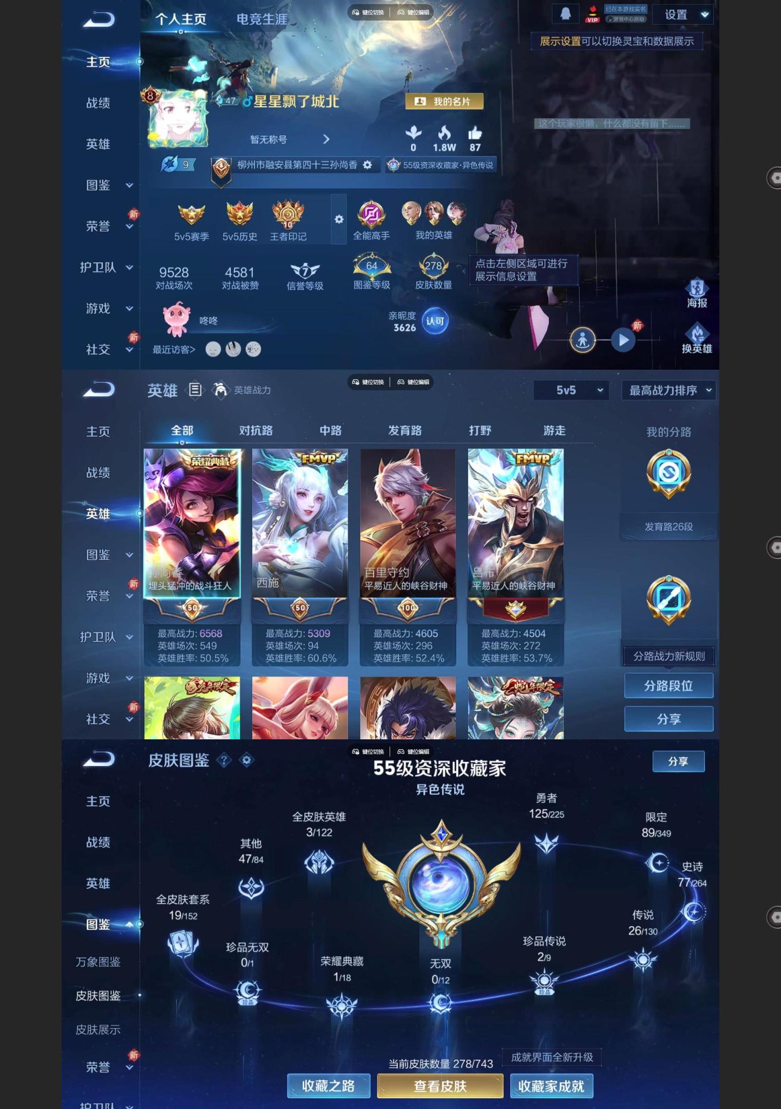 WZQM3373049王者荣耀账号详情图2