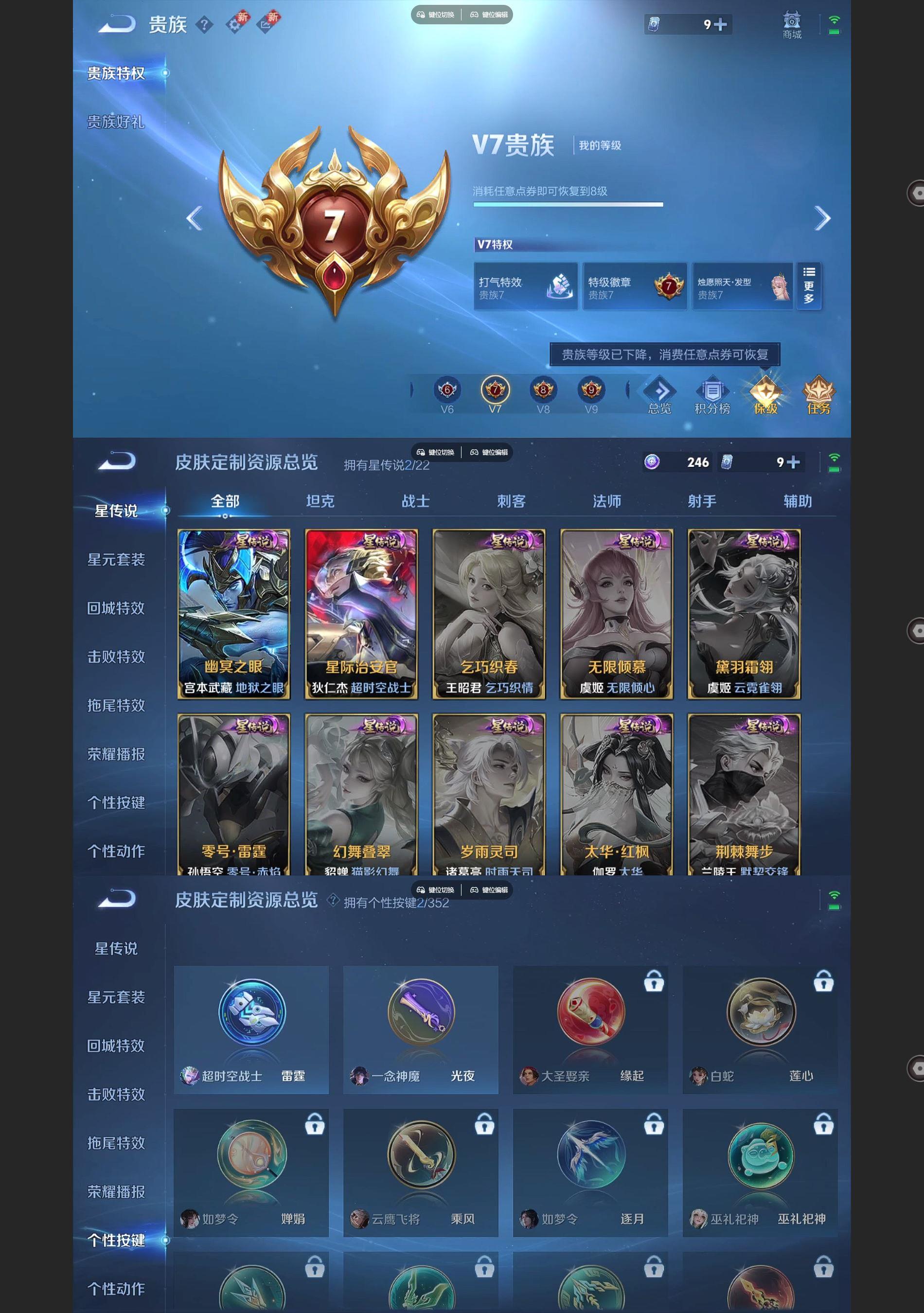 WZQM3373775王者荣耀账号详情图7