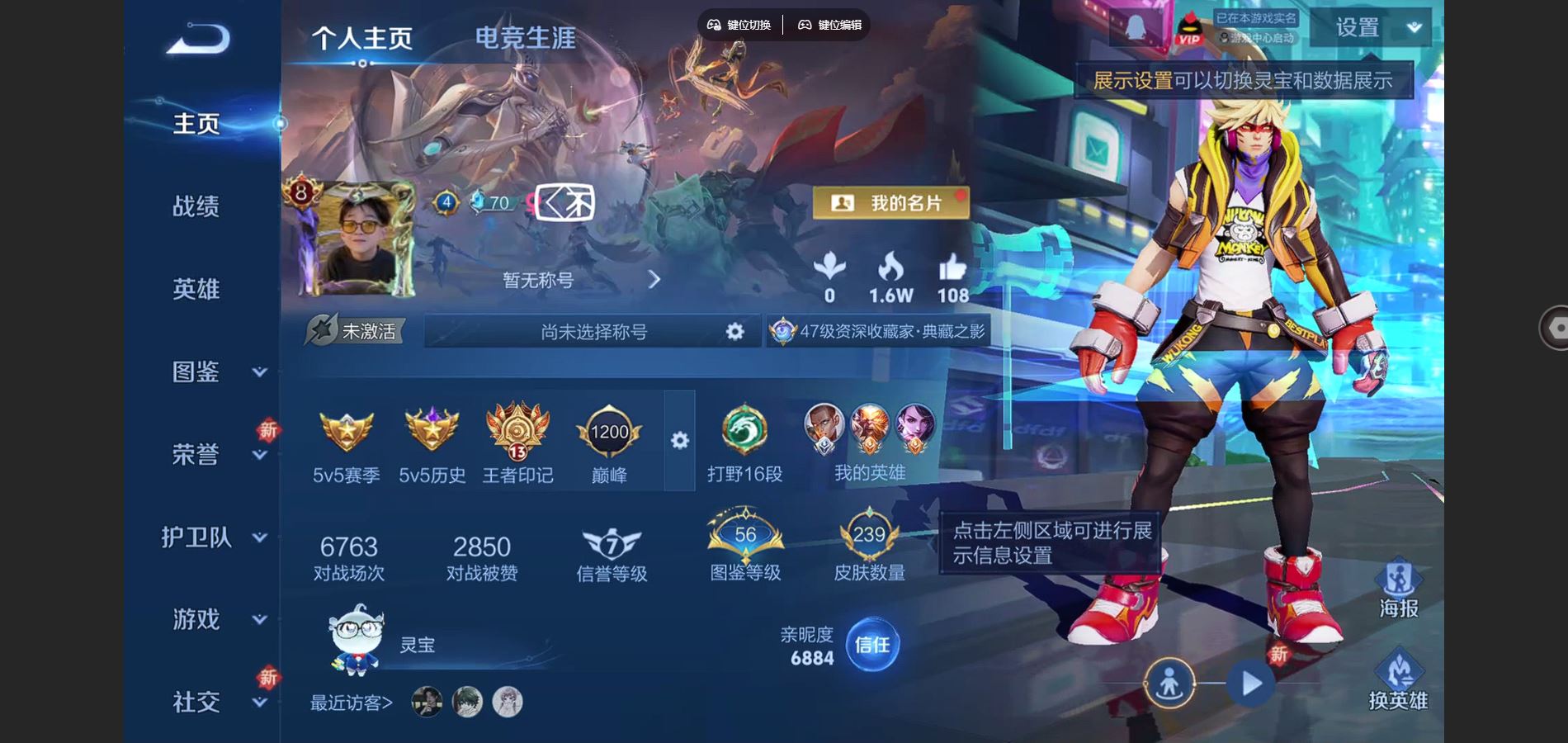 王者荣耀账号安卓QQ怪盗基德  愿照岁时盈 愿照众生和  怒海麟威 诗剑行 安卓Q-V8-239皮肤1典藏1珍品传说14