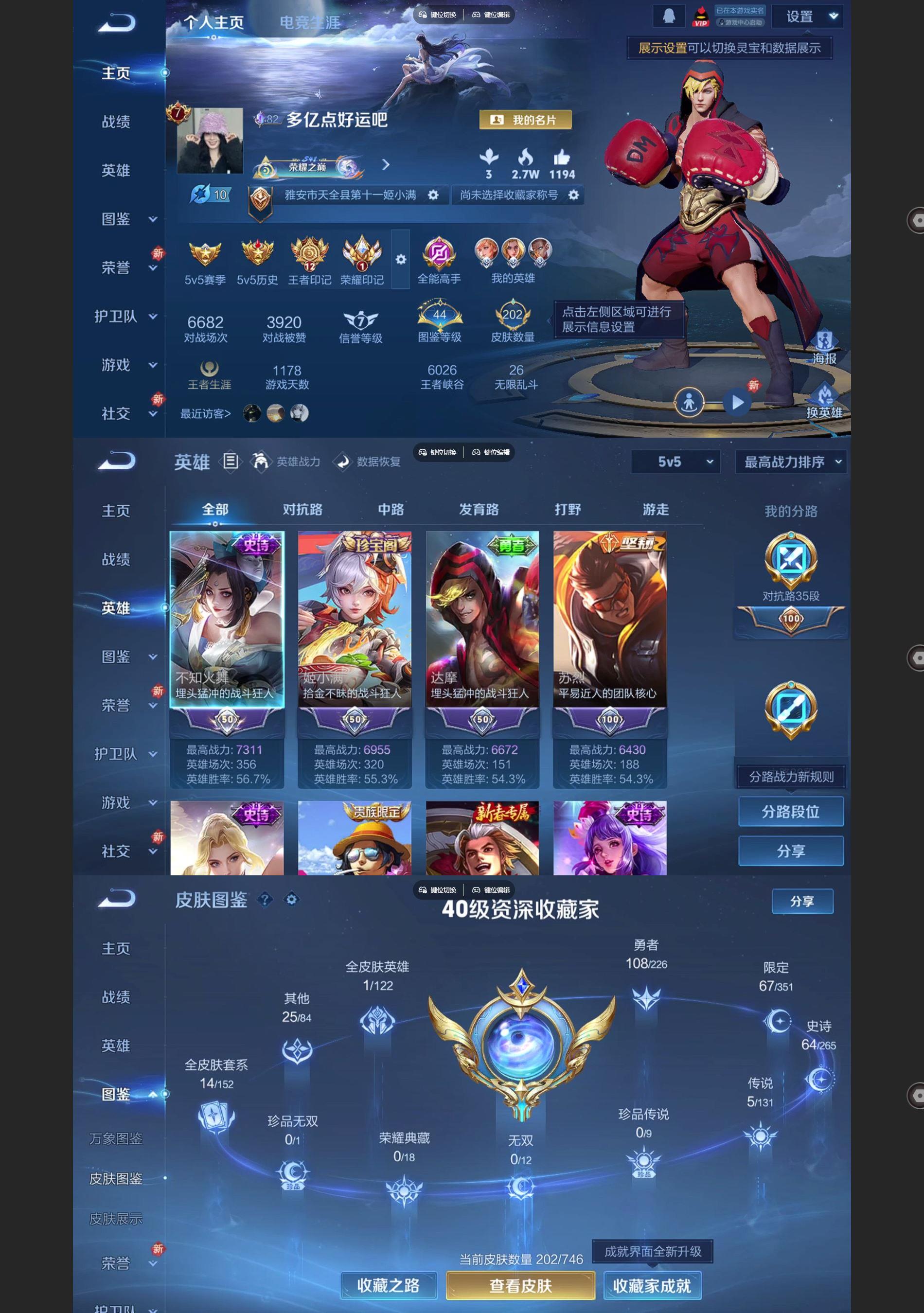 WZQM3396848王者荣耀账号详情图2