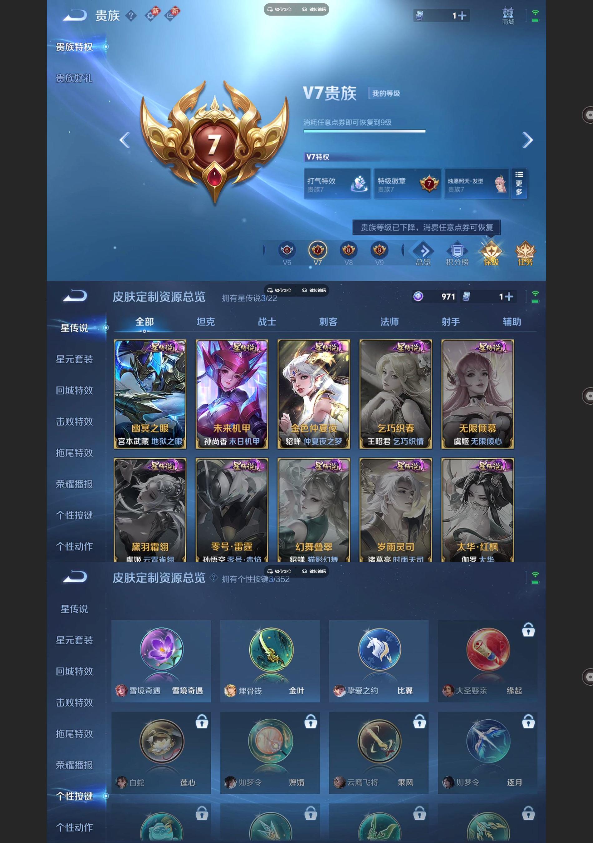 WZQM3356129王者荣耀账号详情图8