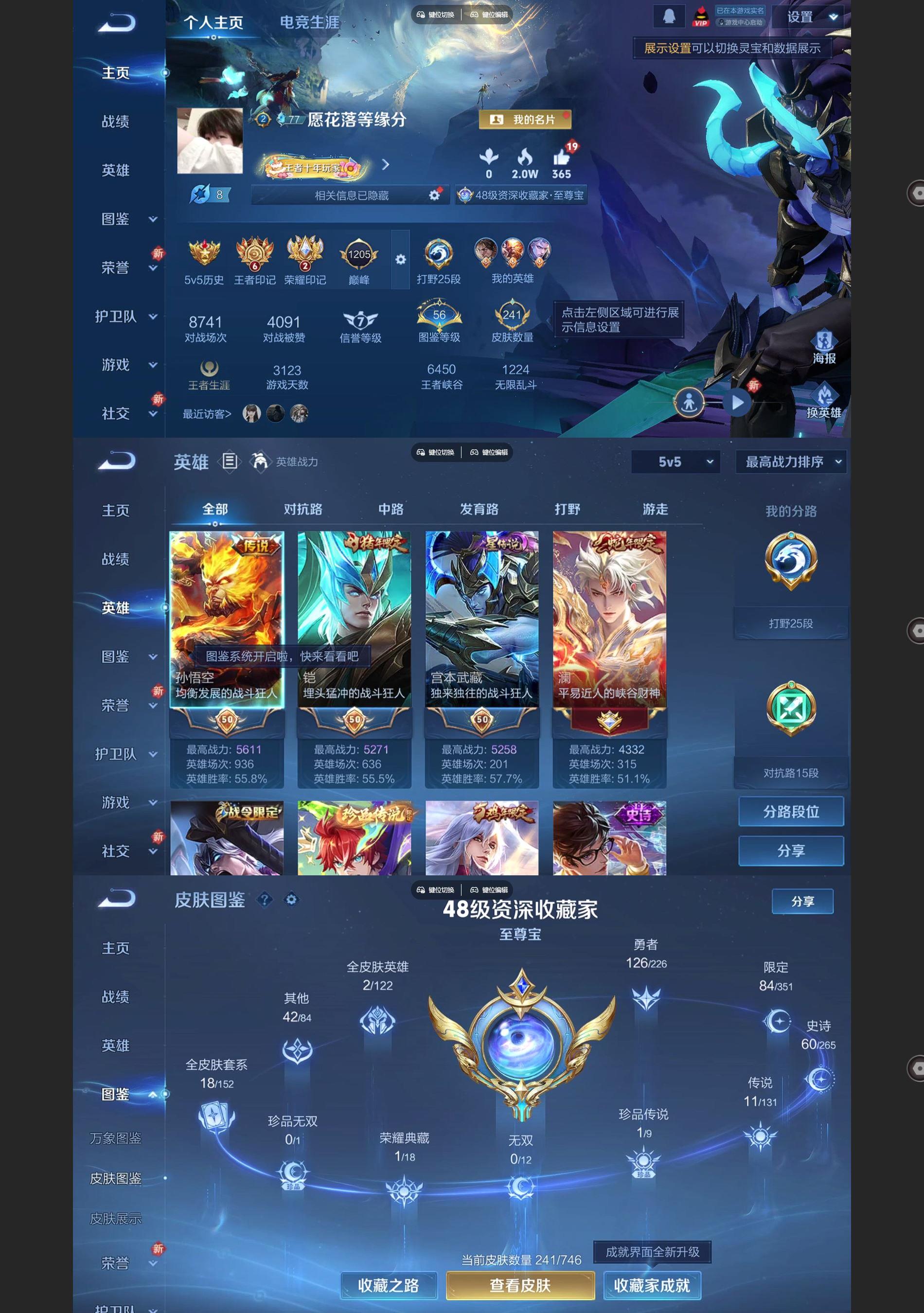 WZQM3363248王者荣耀账号详情图2 WZQM3363248王者荣耀账号详情图2