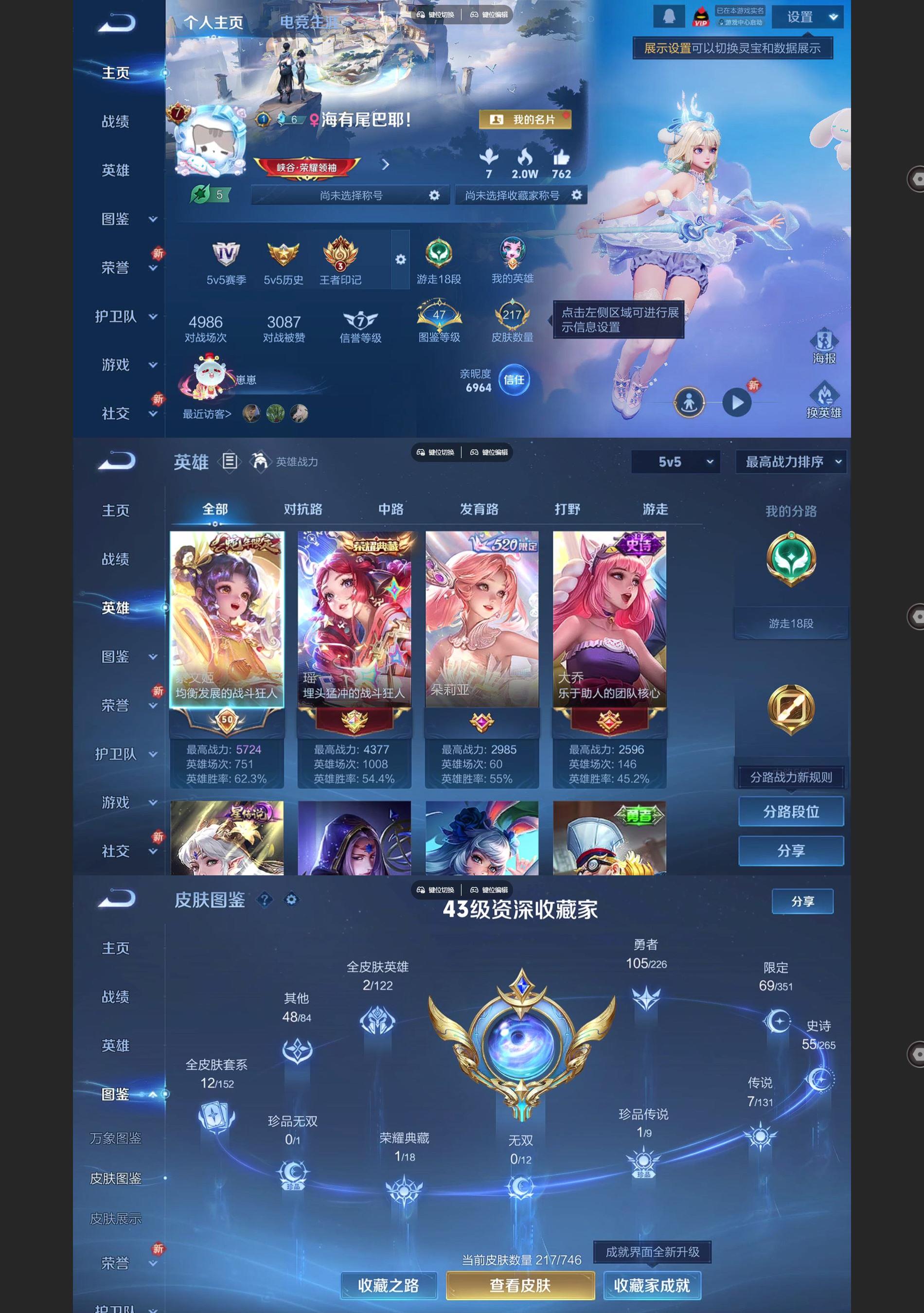 WZQM3372892王者荣耀账号详情图2