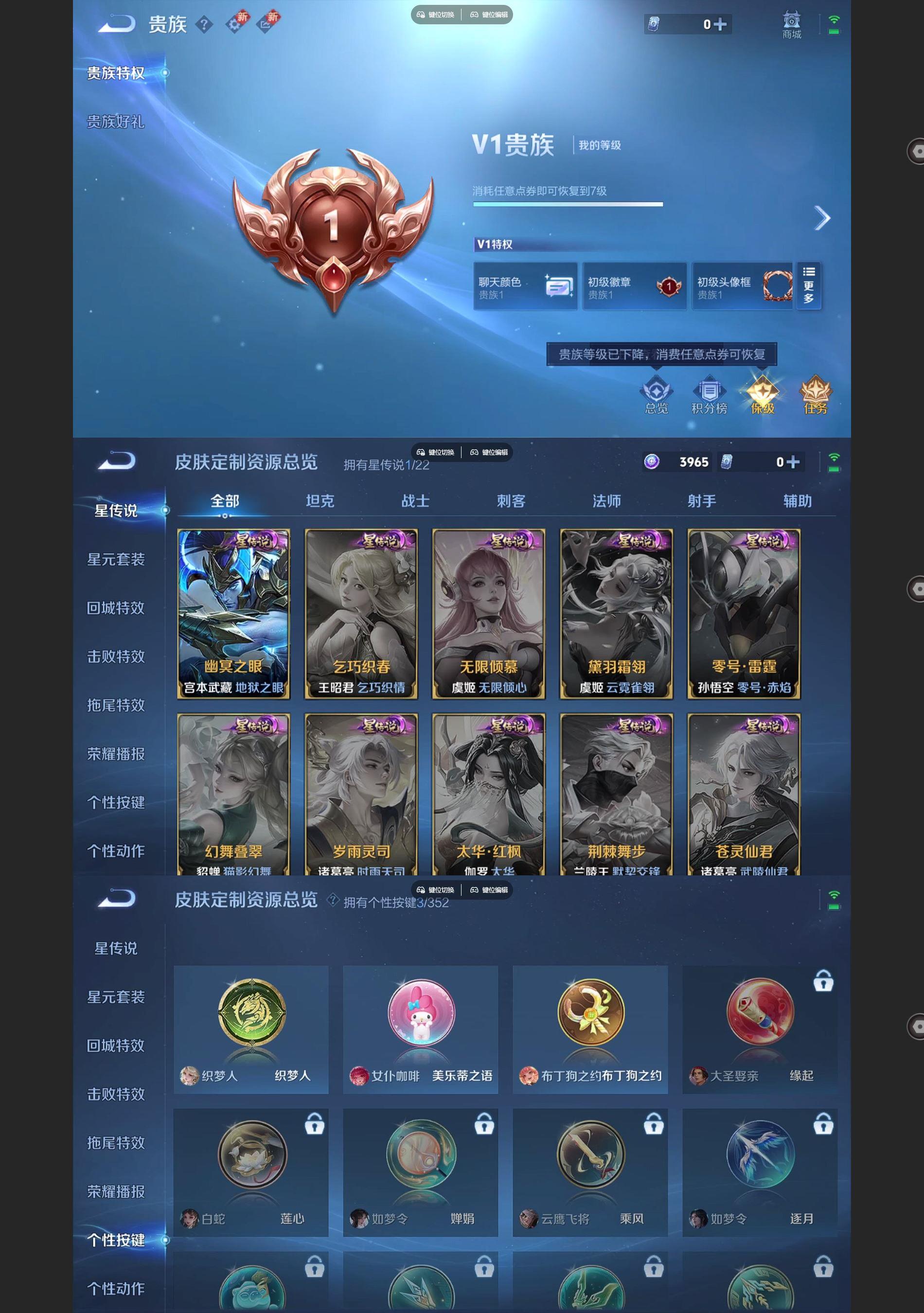 WZQM3396880王者荣耀账号详情图6