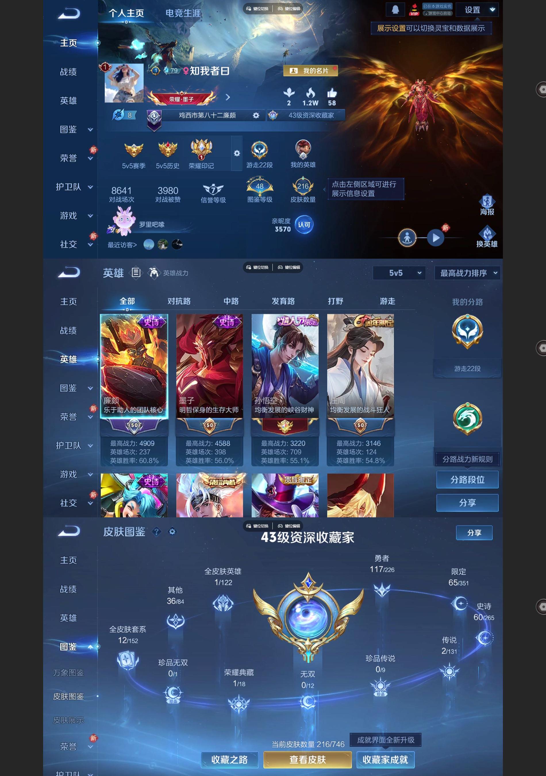 WZQM3396880王者荣耀账号详情图2