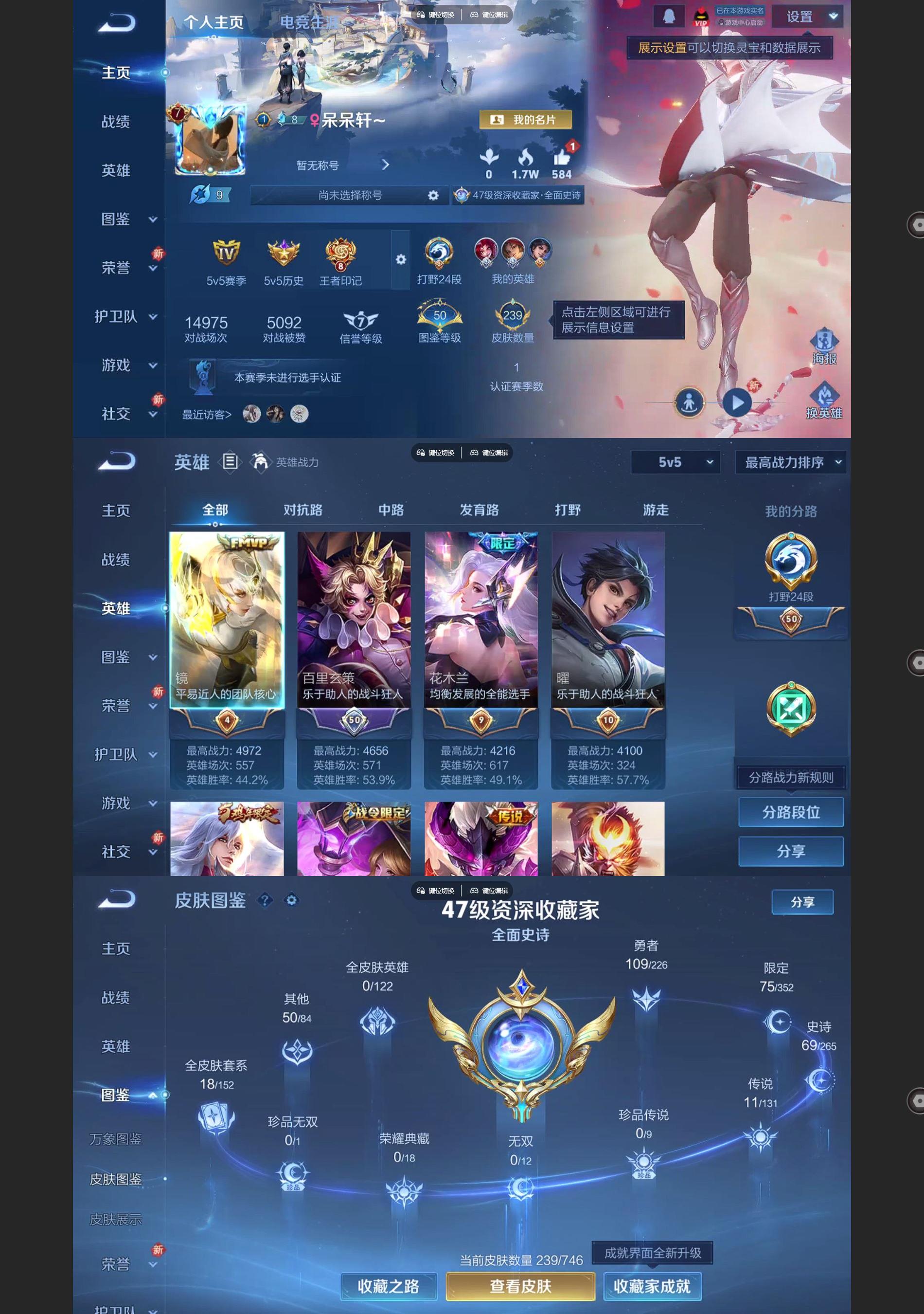 WZQM3396868王者荣耀账号详情图2