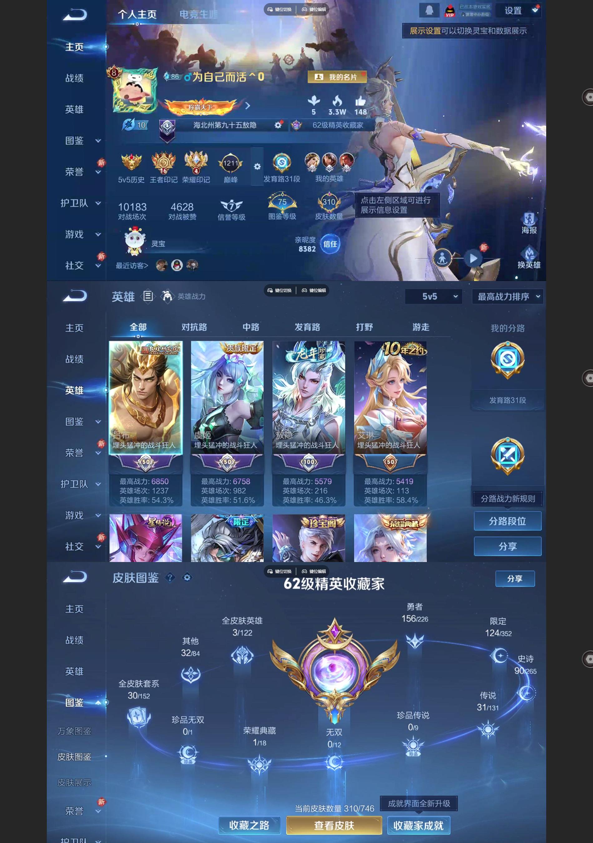 WZQM3372920王者荣耀账号详情图2