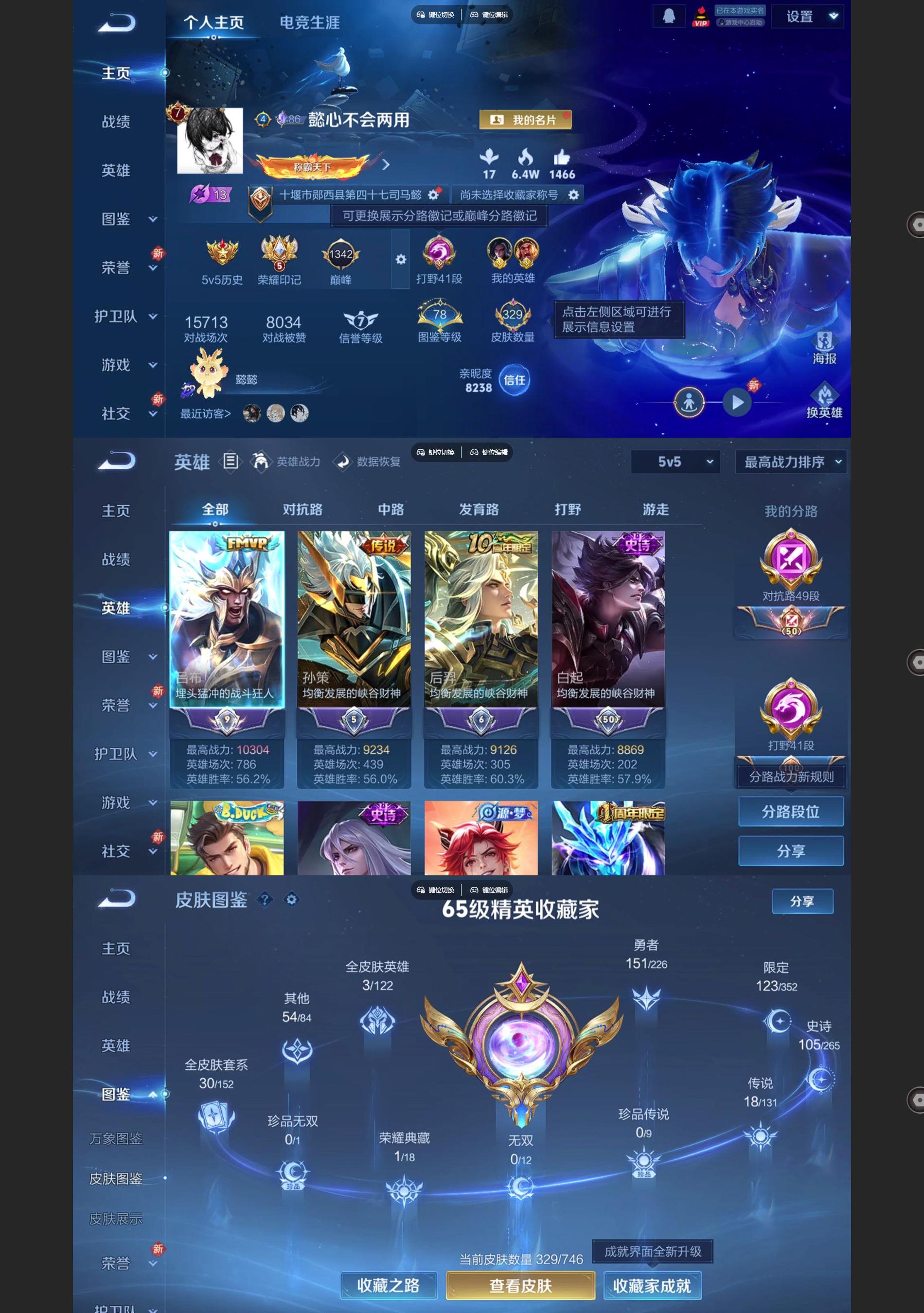 WZQM3372923王者荣耀账号详情图2