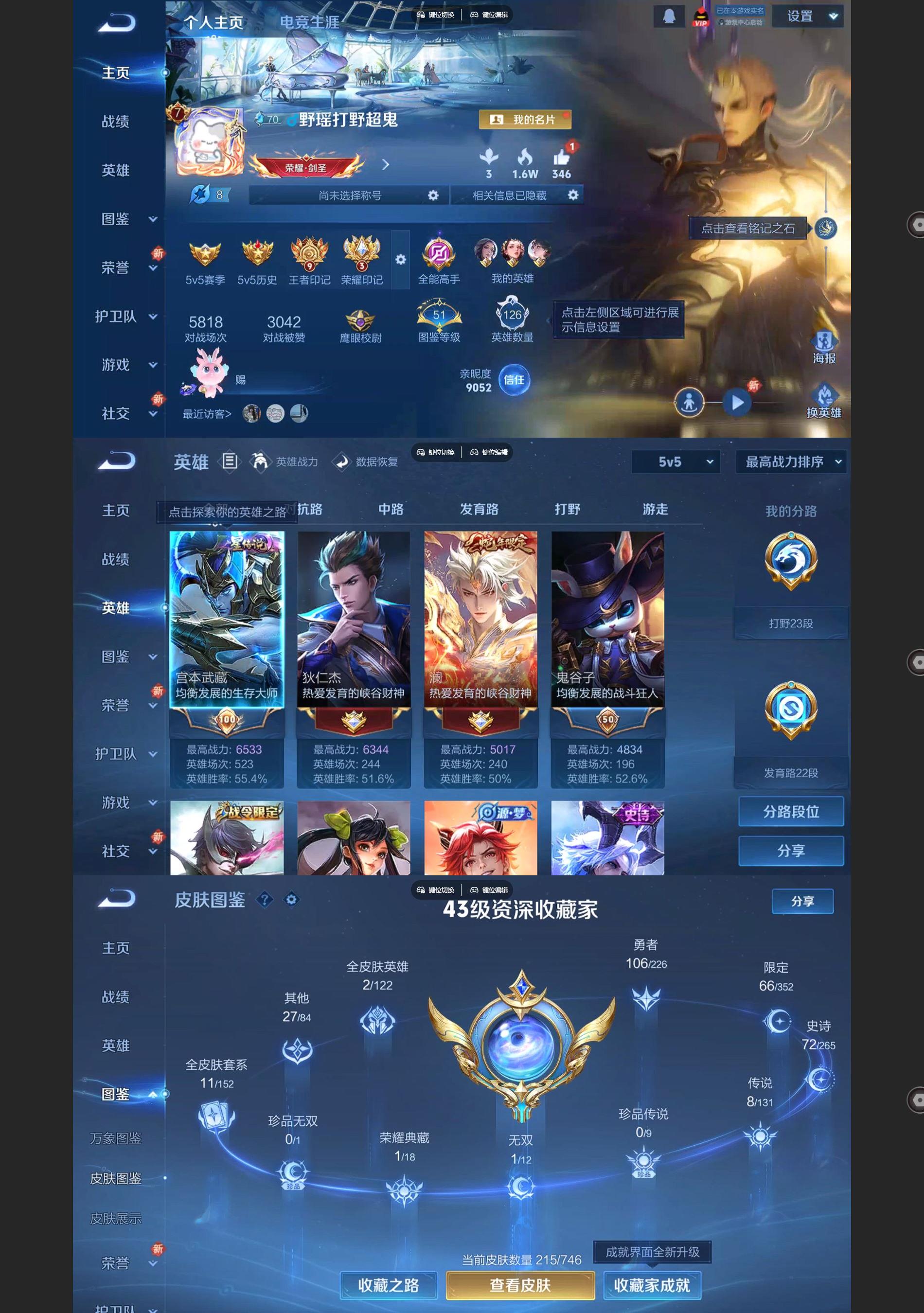 WZQM3372320王者荣耀账号详情图2 WZQM3372320王者荣耀账号详情图2