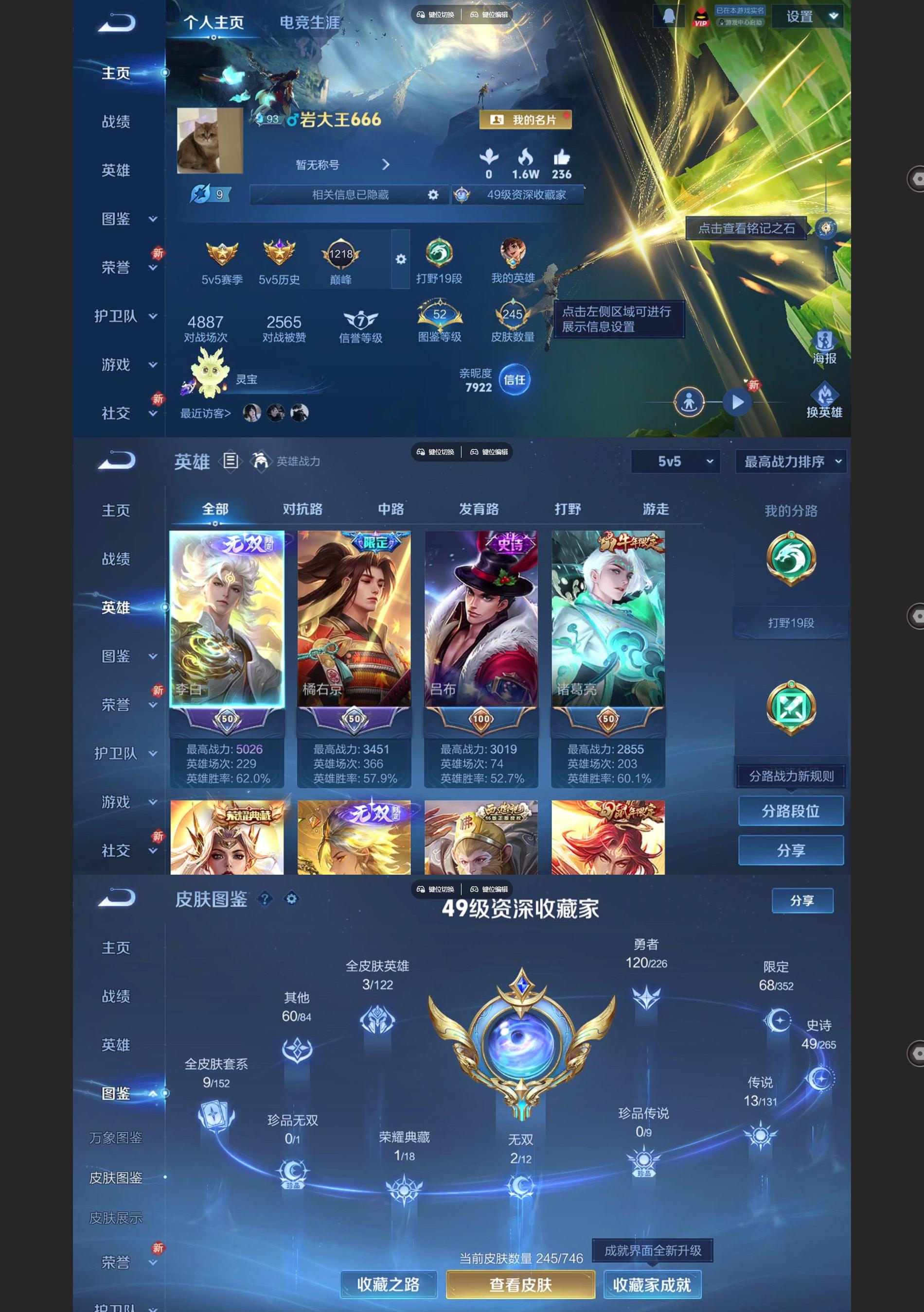 WZQM3402192王者荣耀账号详情图2