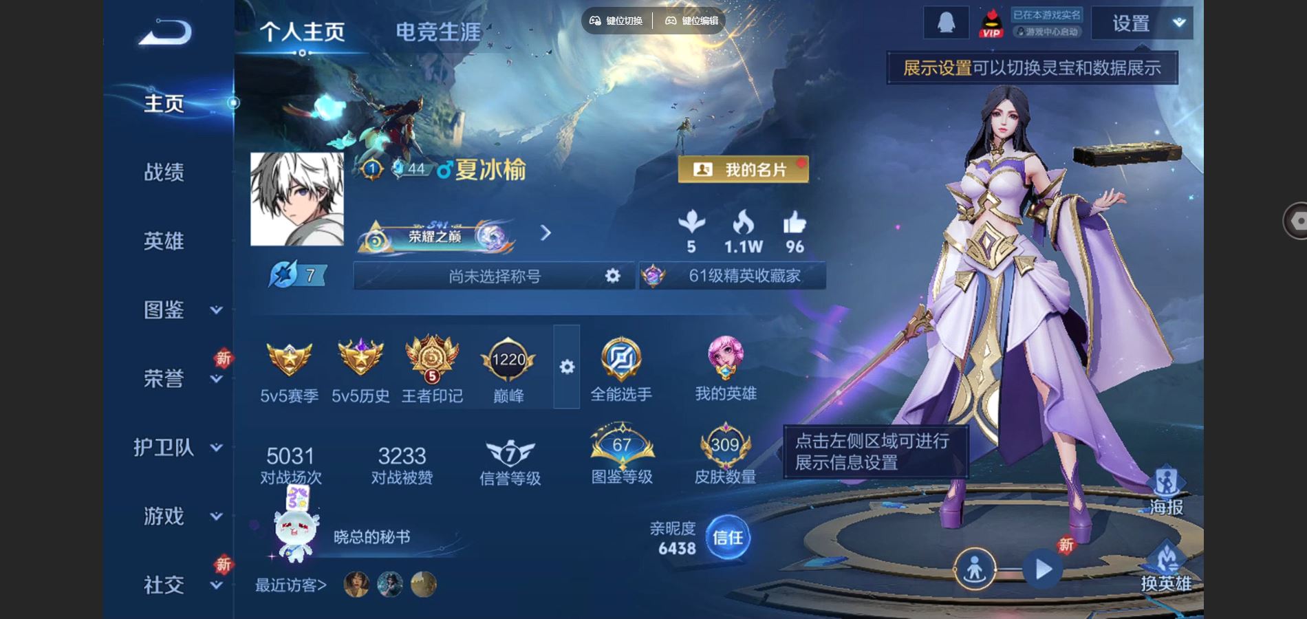 王者荣耀账号安卓QQ全息碎影 酷洛米之心 器灵落星盏  愿照众生和 愿照九州拓 齐天大圣 燃星之曲 神威 冥王哈迪斯 安