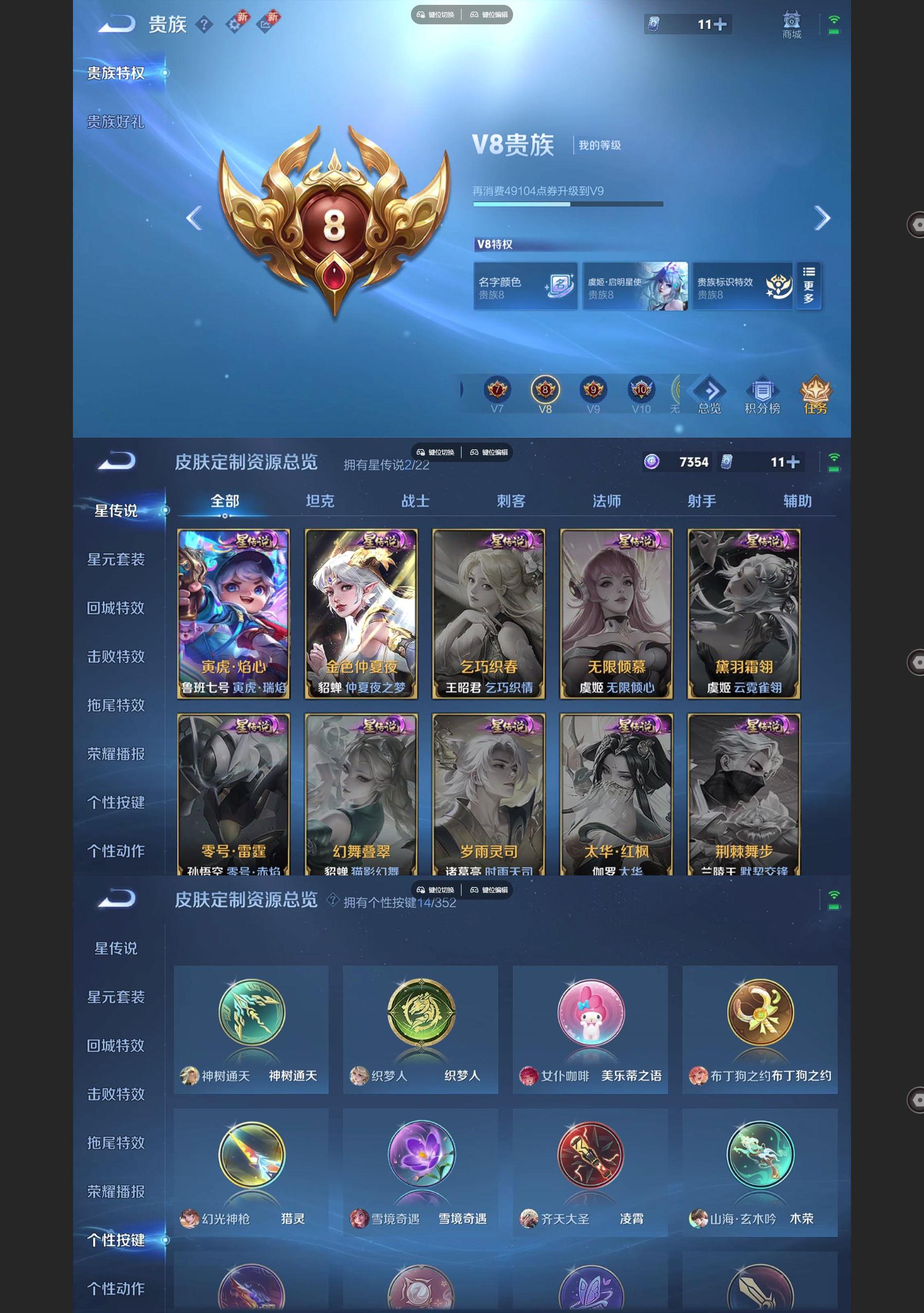 WZQM3394175王者荣耀账号详情图8