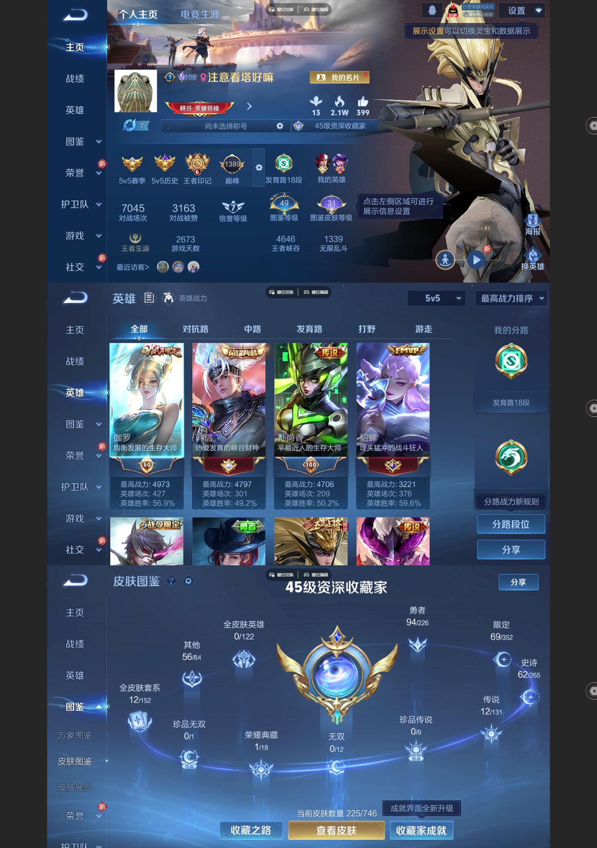 WZQM3394178王者荣耀账号详情图2