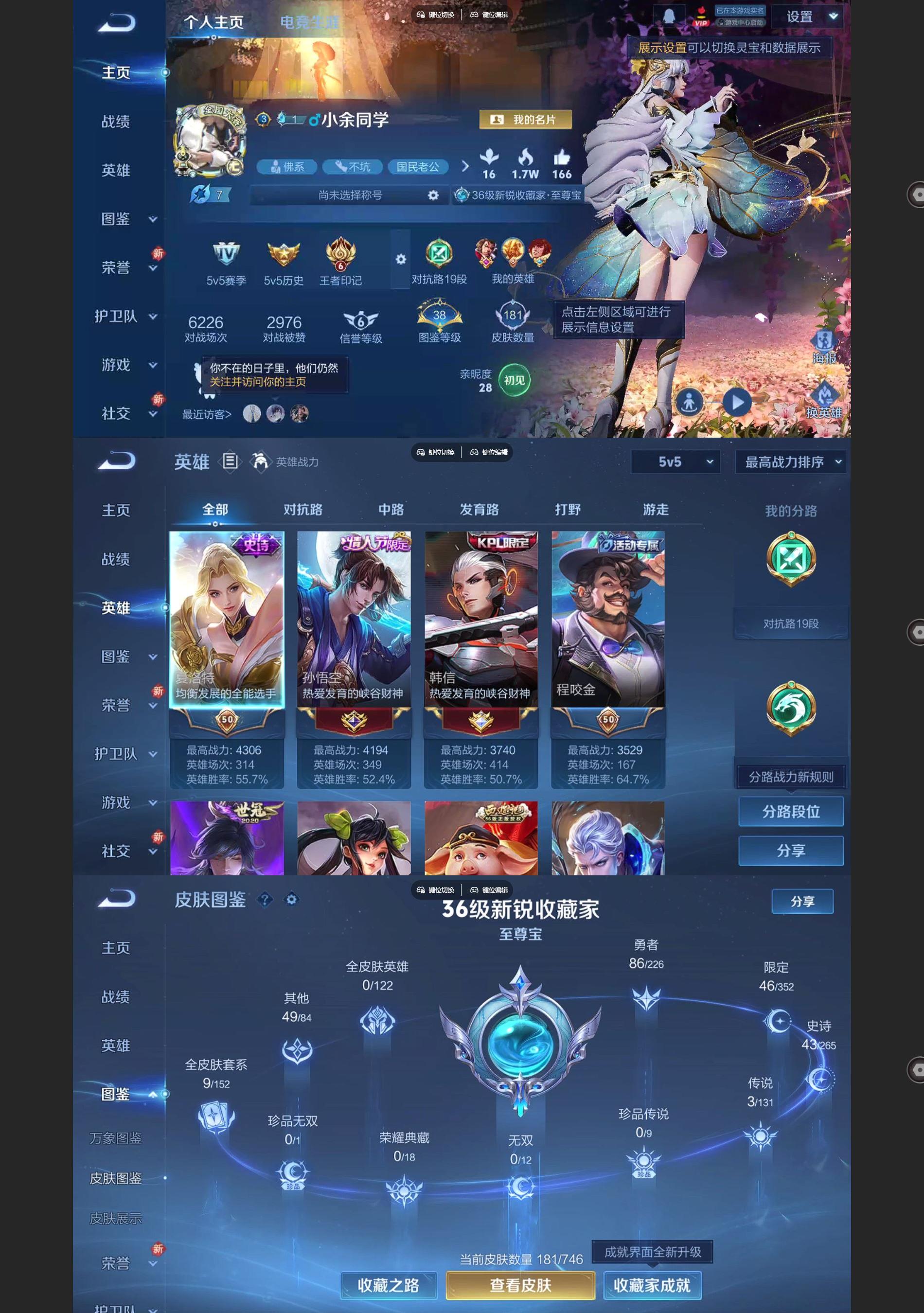 WZCMW426430王者荣耀账号详情图2