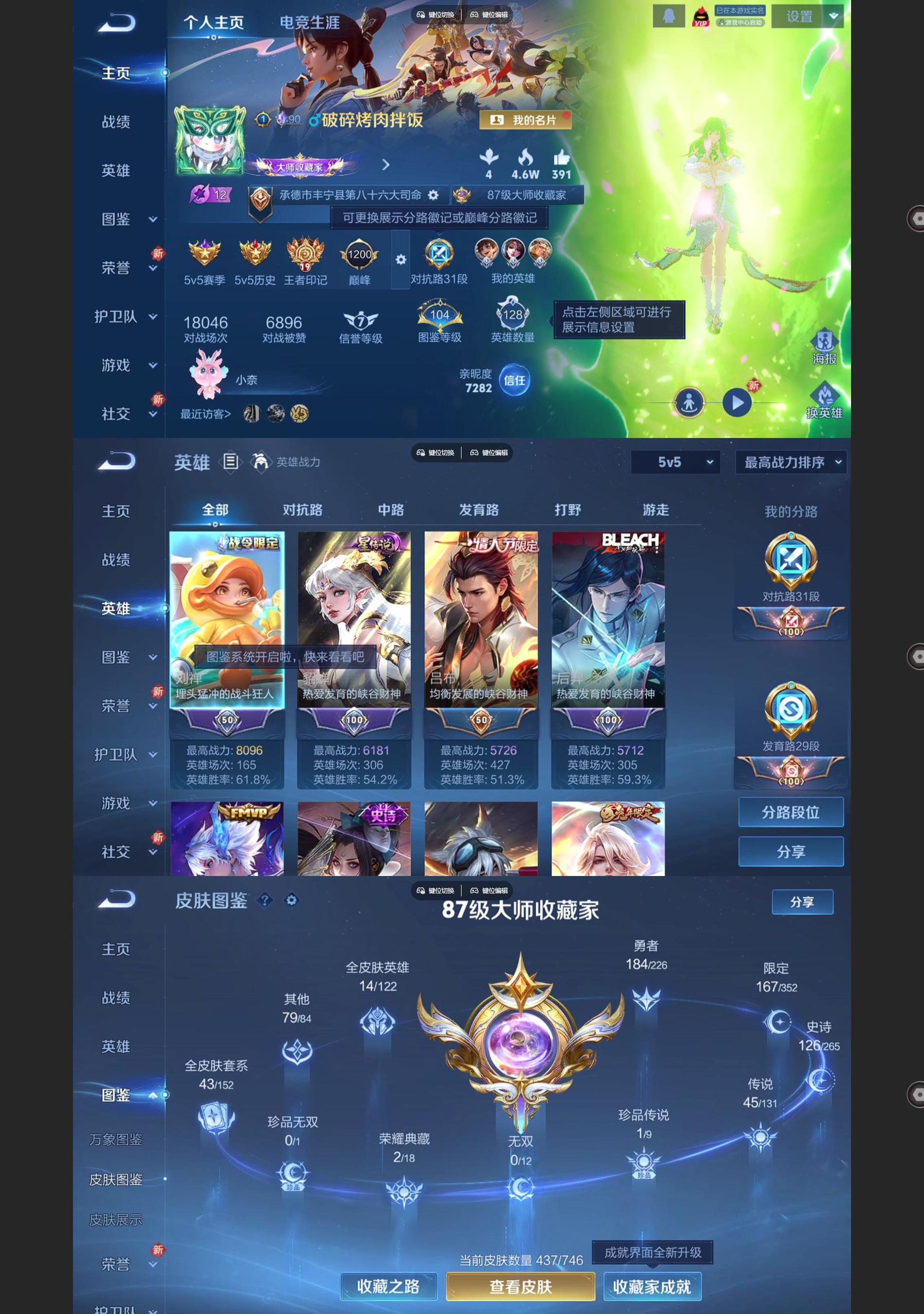 WZQM3393025王者荣耀账号详情图2