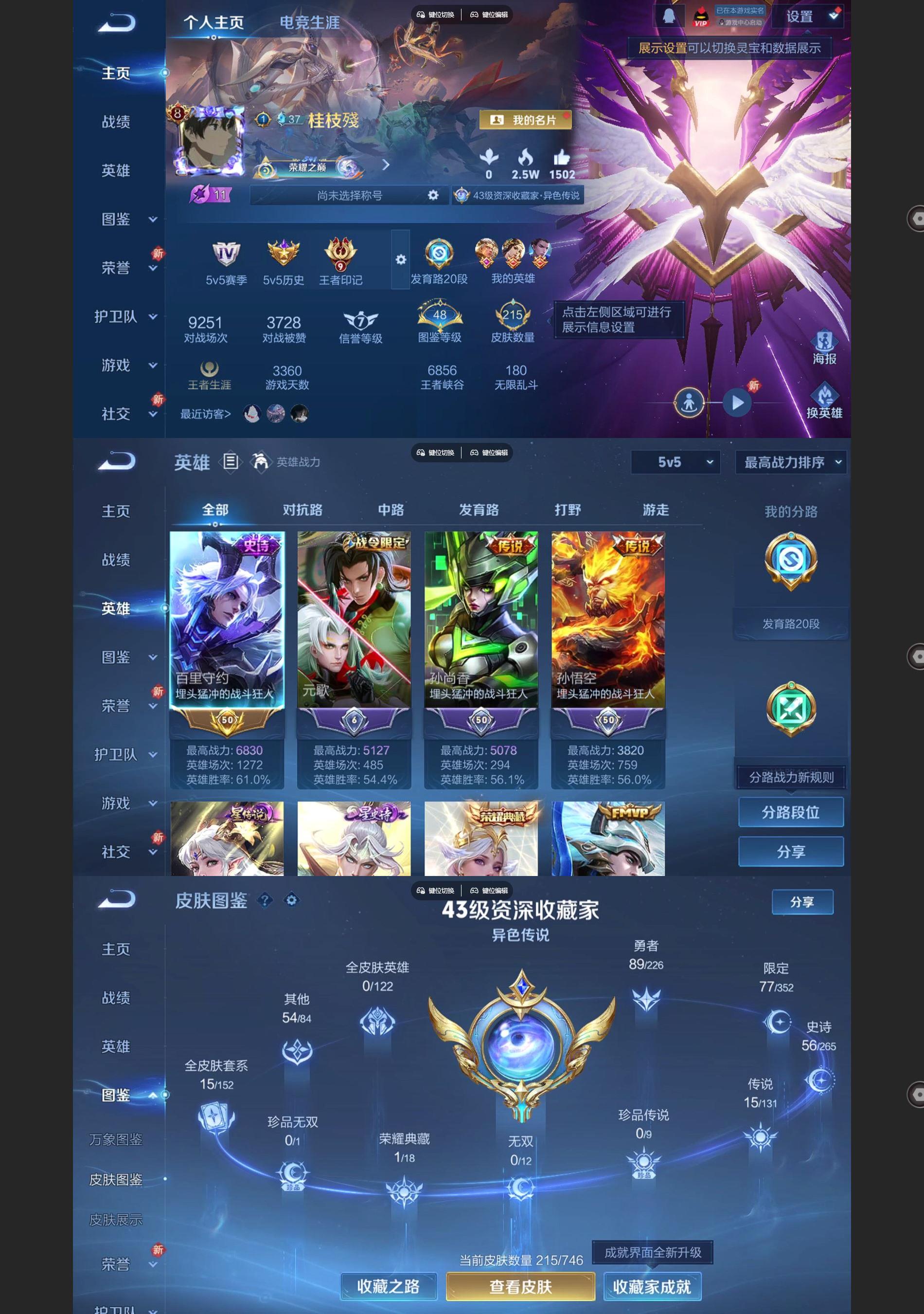 WZQM3393776王者荣耀账号详情图2