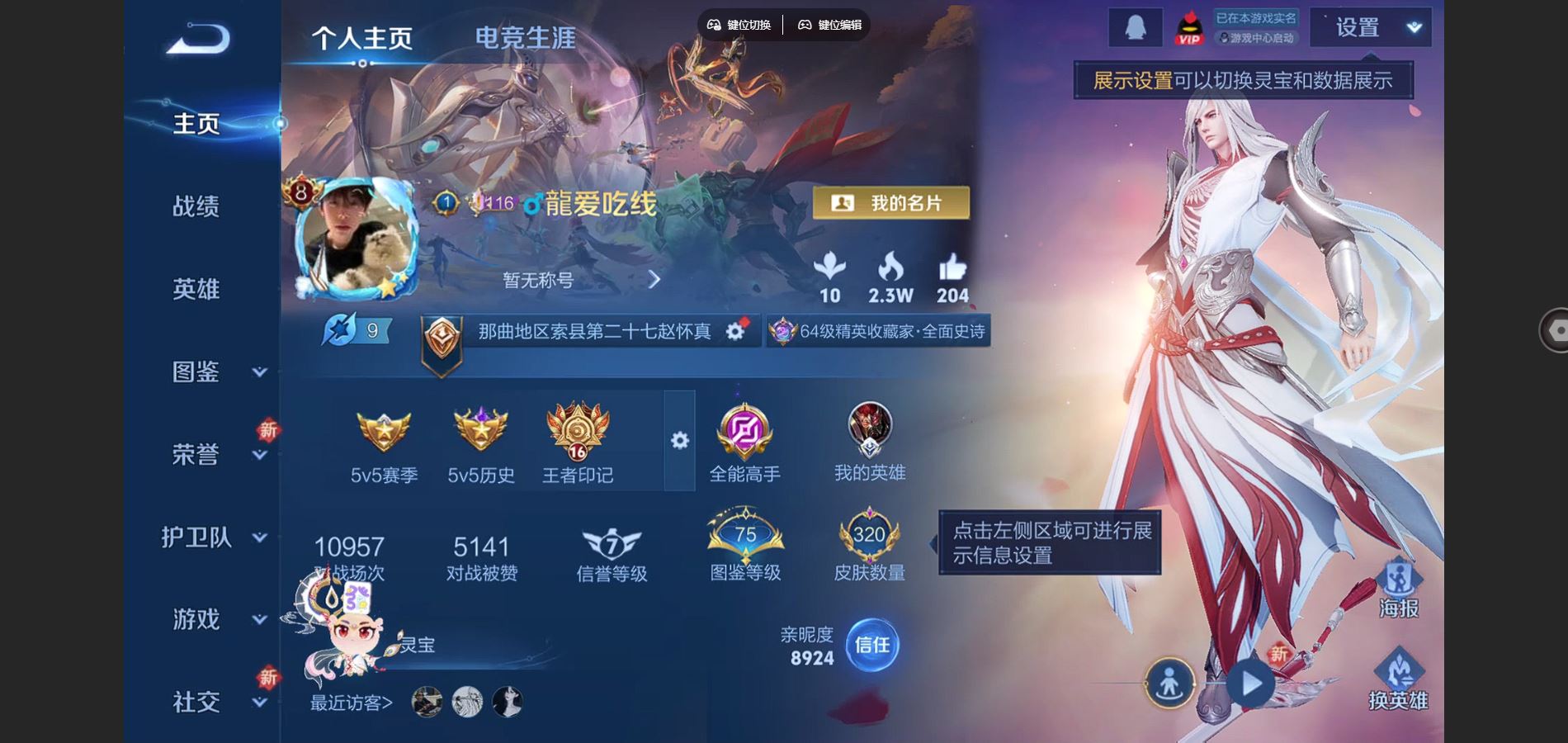 王者荣耀账号安卓QQV8-320皮肤2典藏1无双2珍品传说25传说2星元91史诗105限定- 1474紫星币 
【全皮英