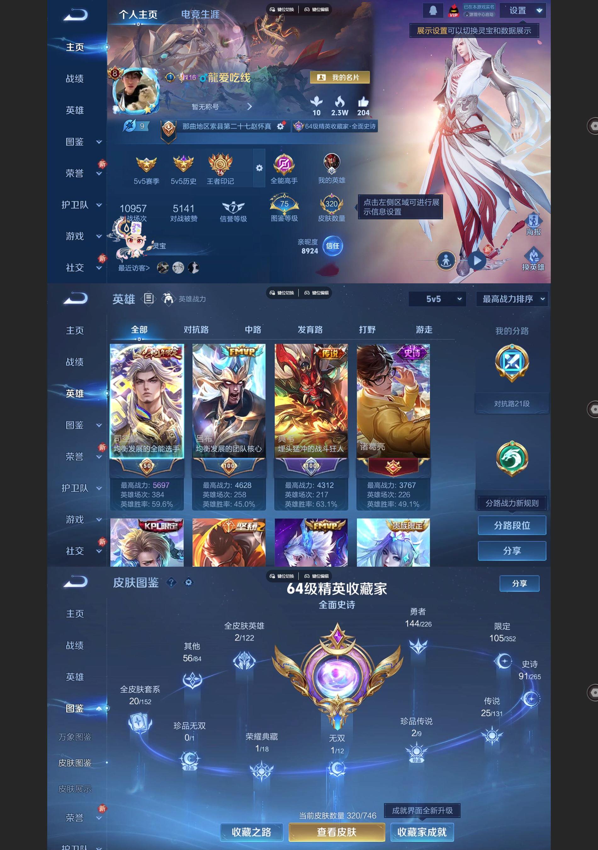 WZQM3397491王者荣耀账号详情图2