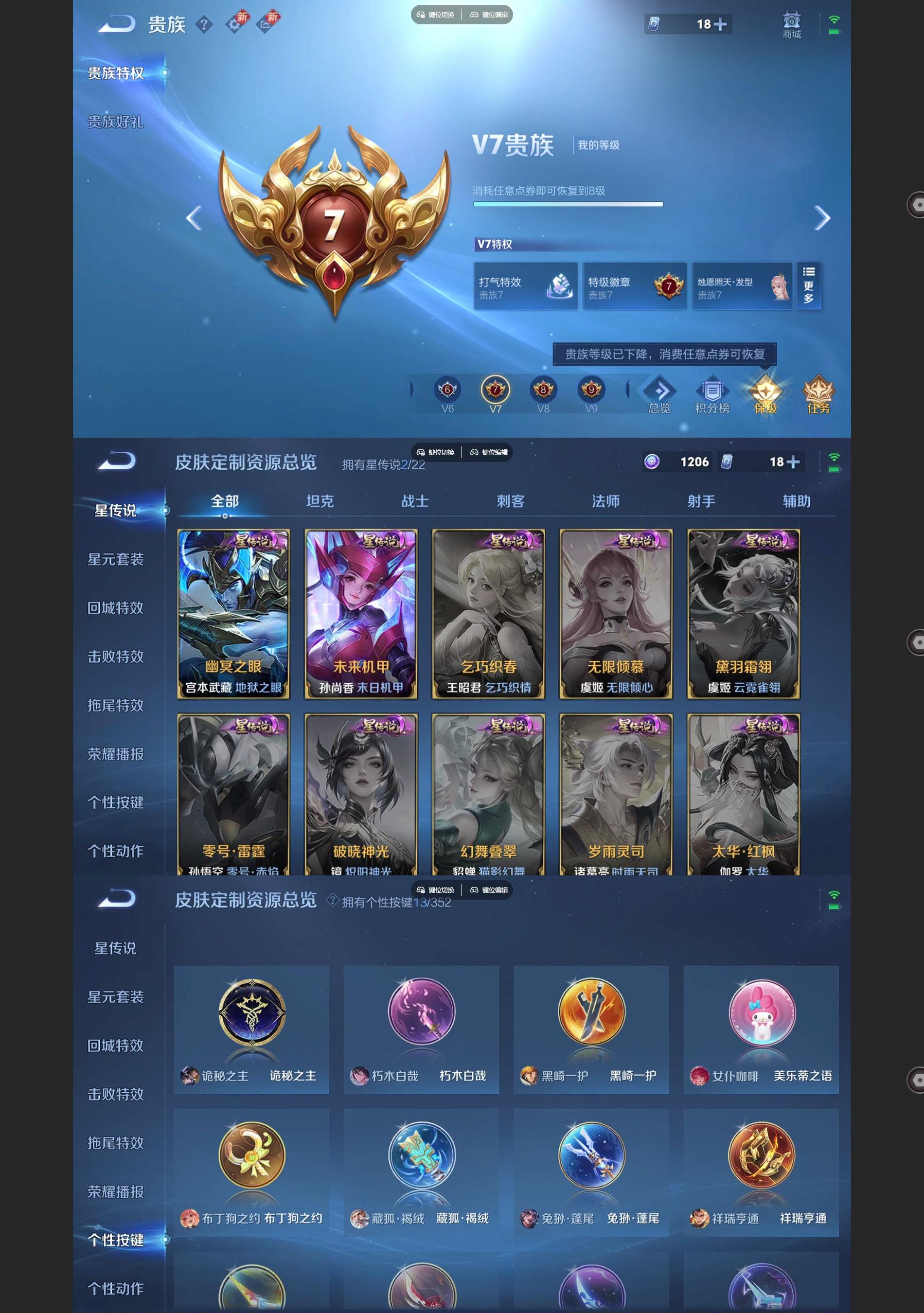 WZQM3401365王者荣耀账号详情图8