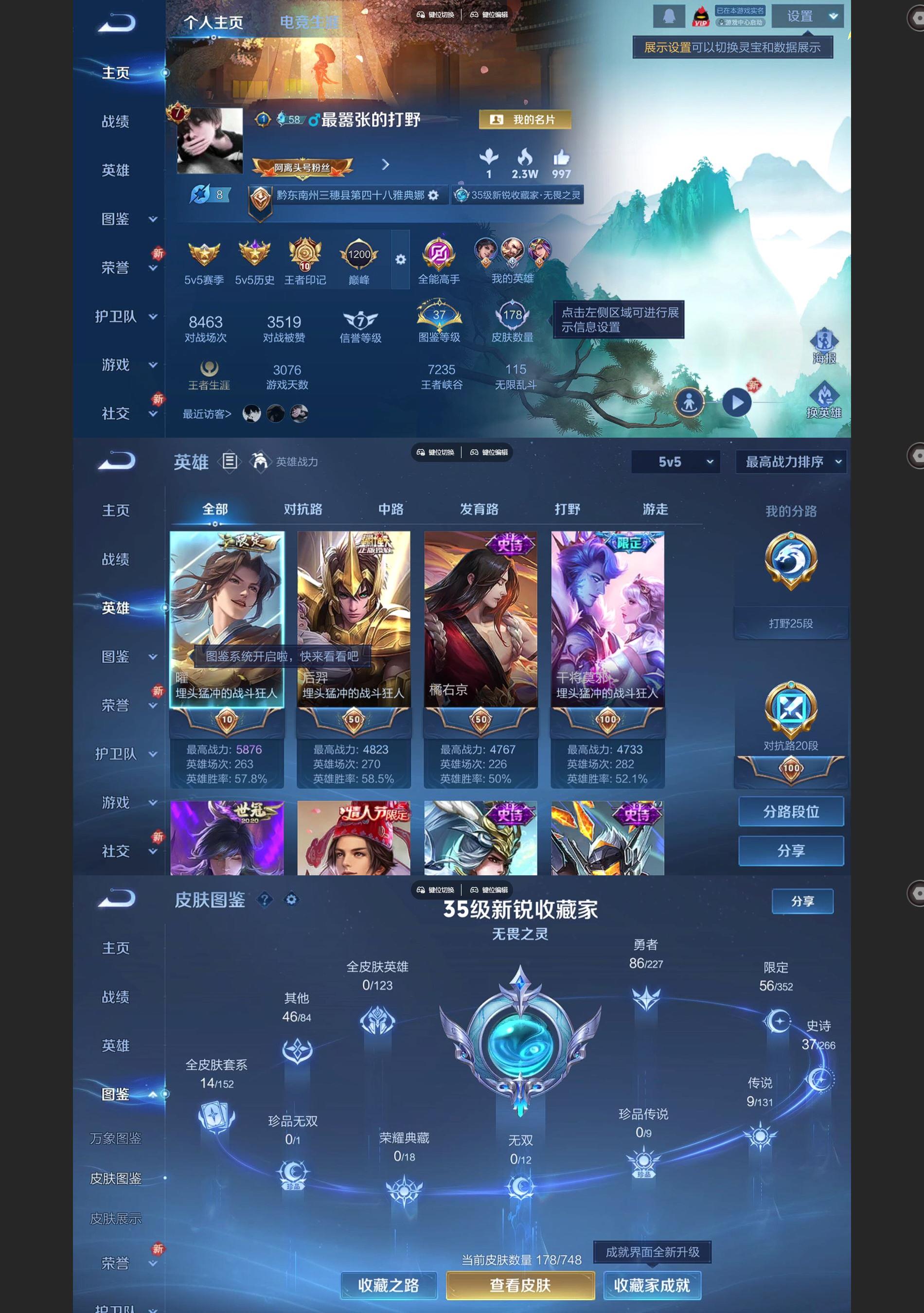 WZQM3429088王者荣耀账号详情图2 WZQM3429088王者荣耀账号详情图2