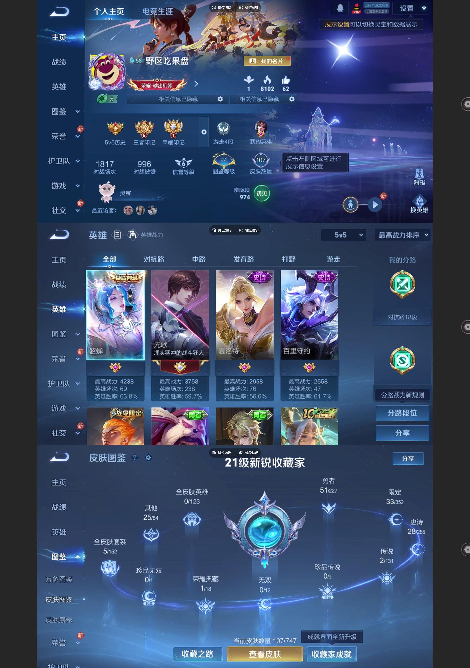 WZCMW429463王者荣耀账号详情图2