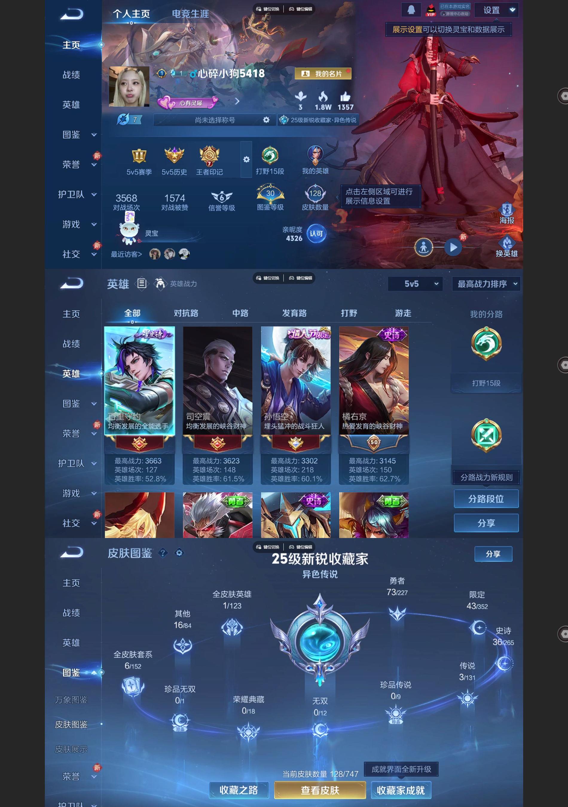 WZCMW429480王者荣耀账号详情图2