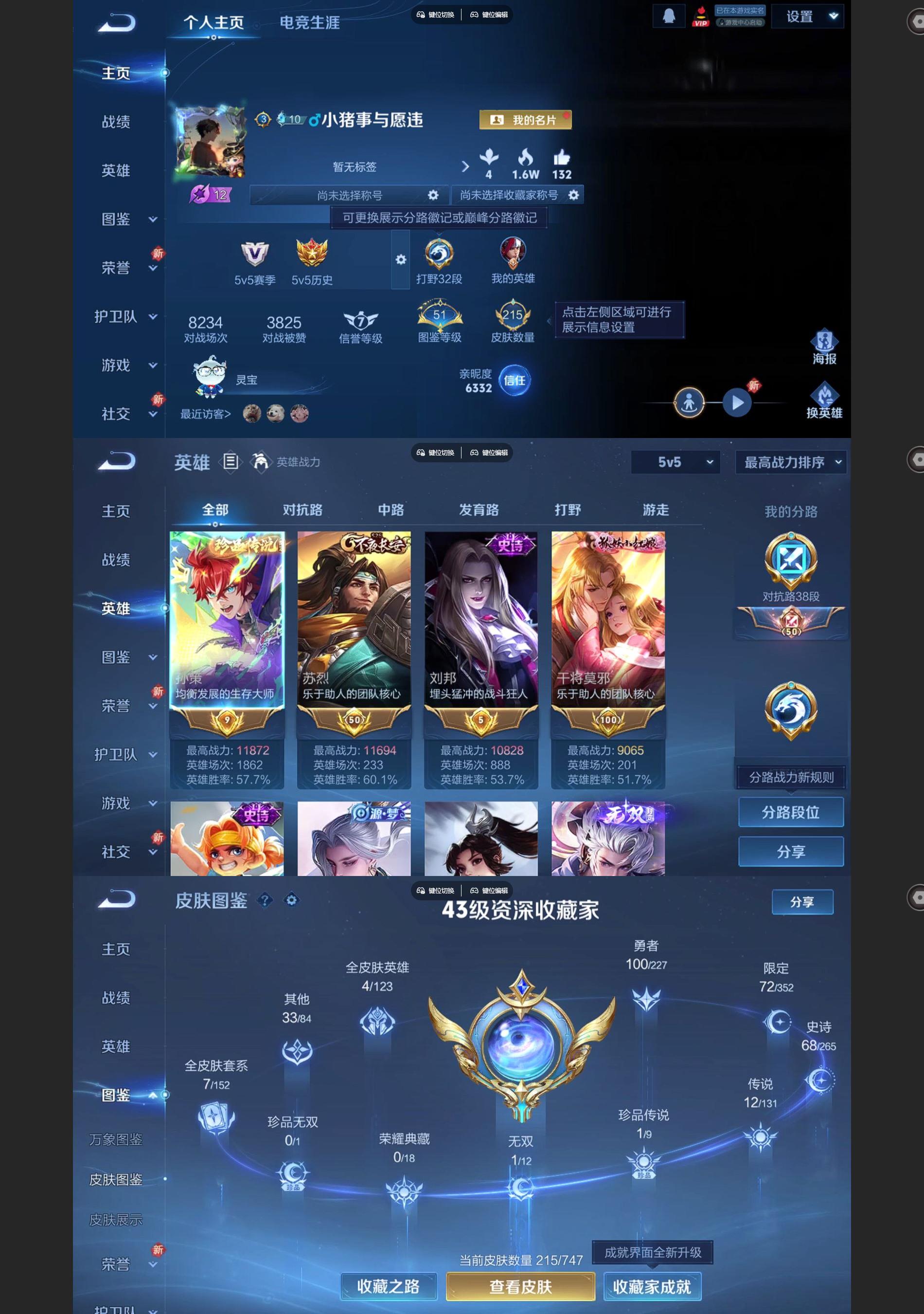 WZQM3452698王者荣耀账号详情图2