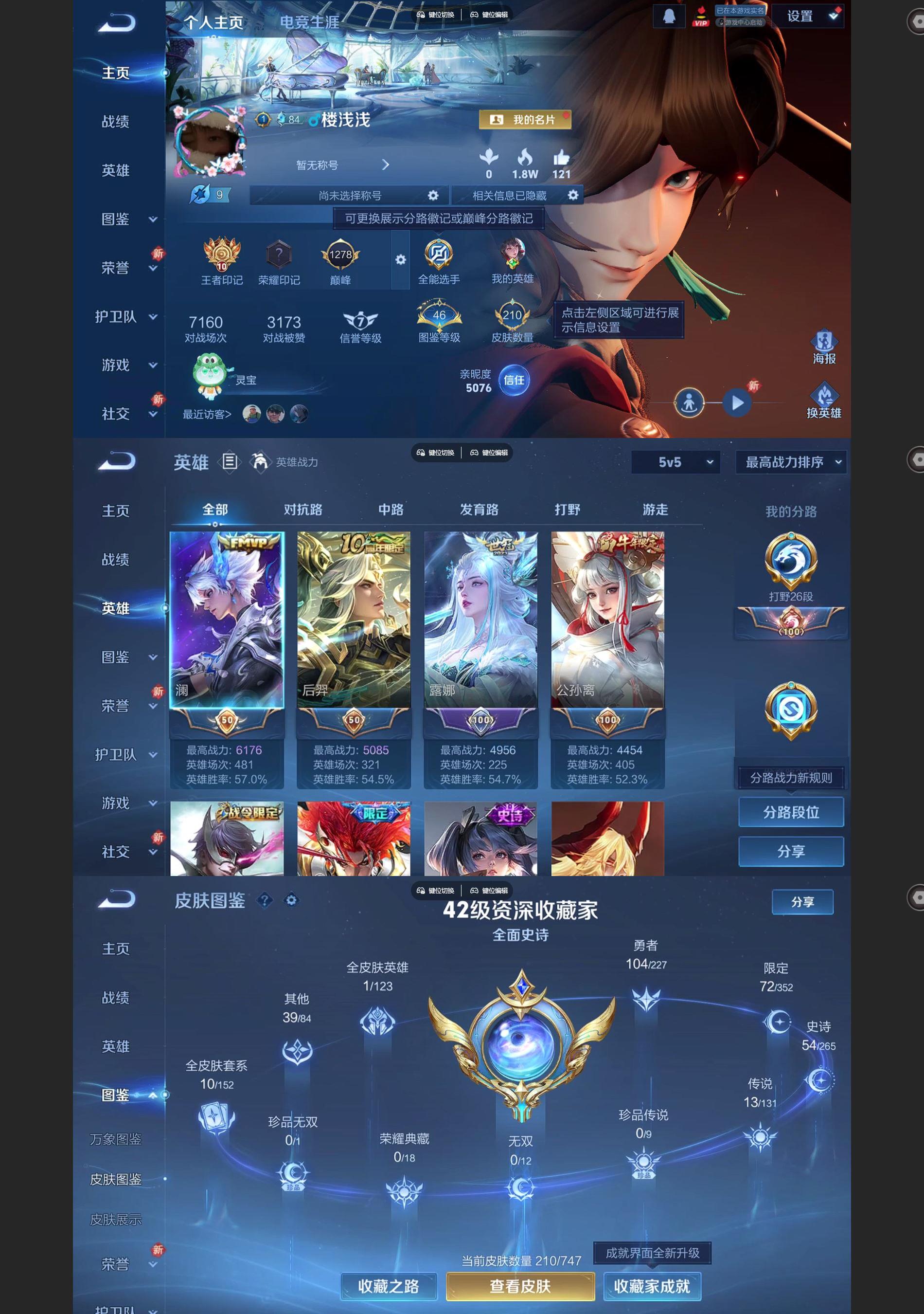 WZQM3479930王者荣耀账号详情图2