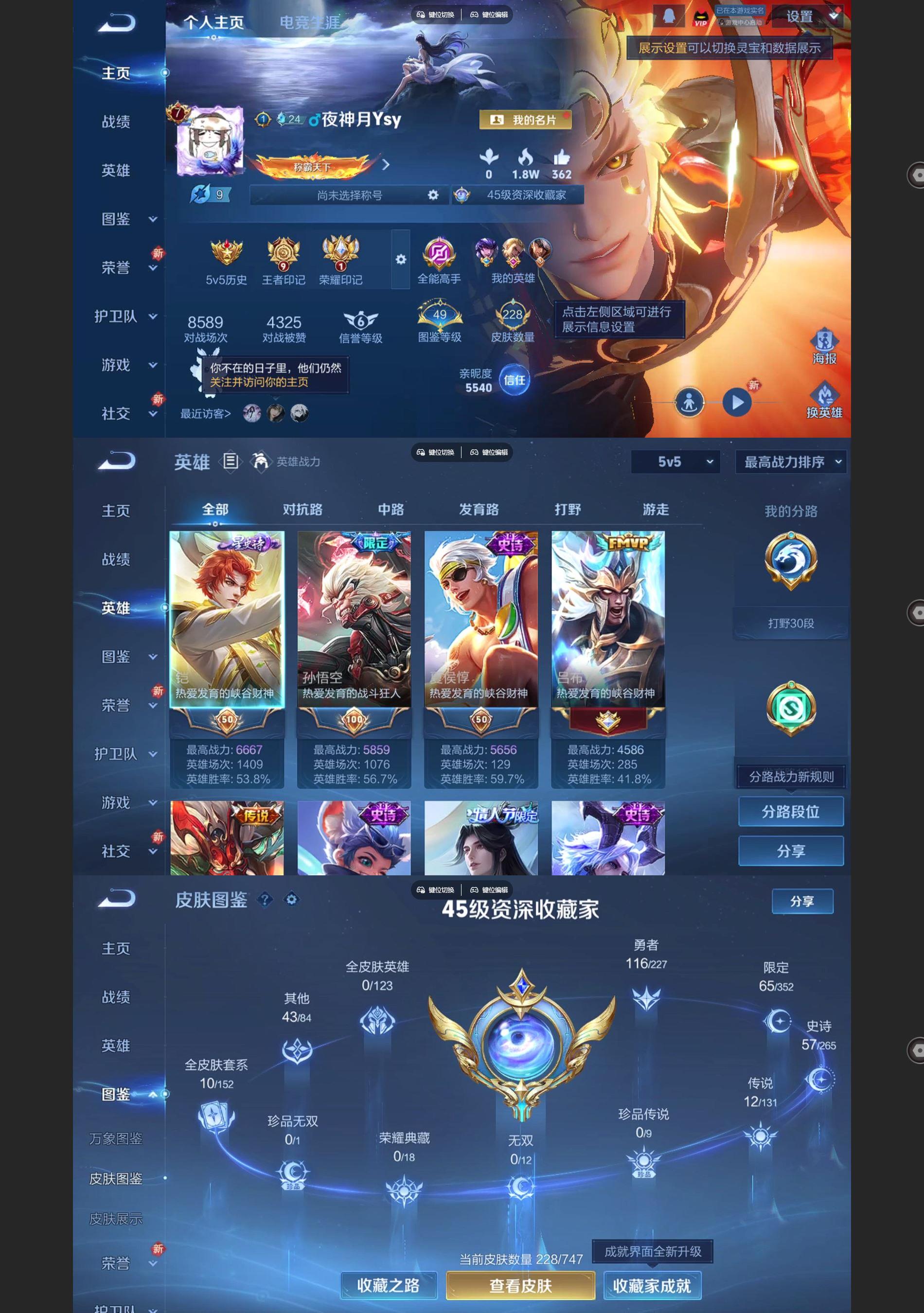 WZQM3464647王者荣耀账号详情图2