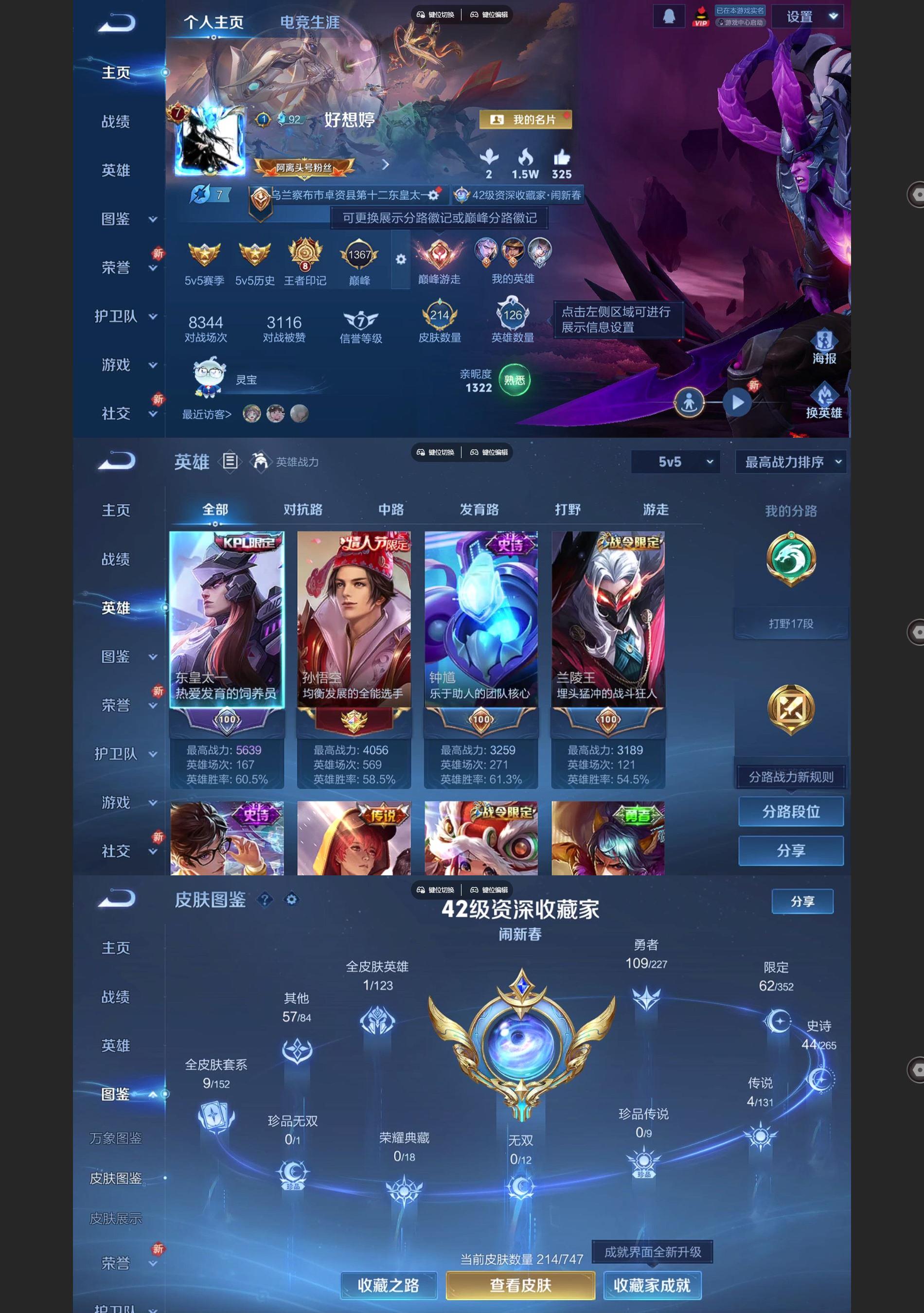 WZQM3464639王者荣耀账号详情图2