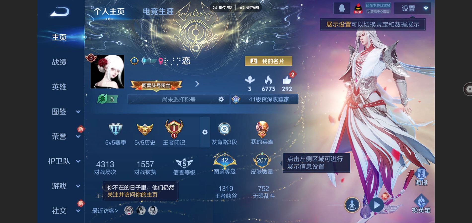 王者荣耀账号安卓QQV9-207皮肤3典藏13传说51史诗45限定- 219紫星币 
【典藏】 武则天 全息碎影 杀手不